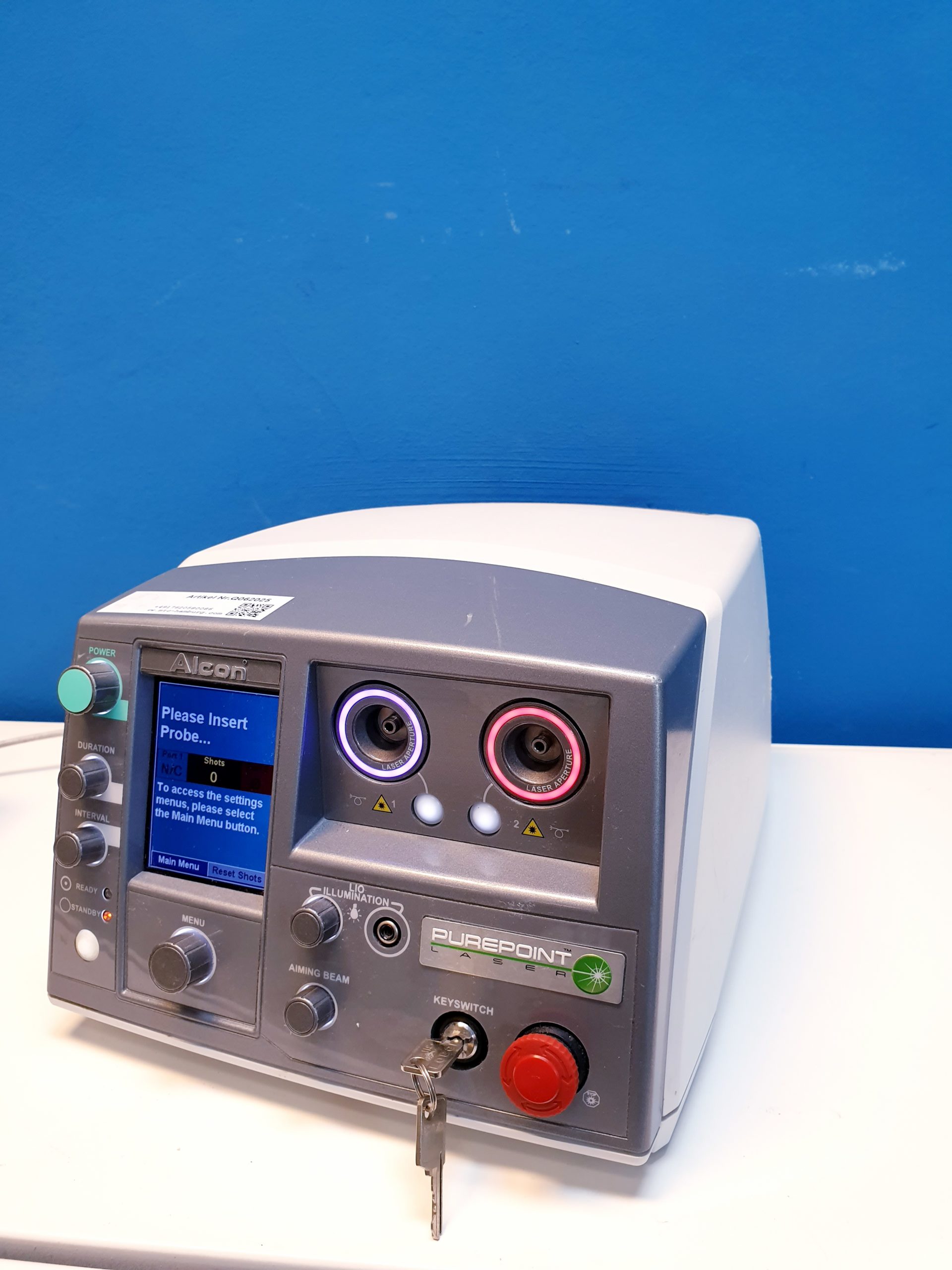 Alcon Purepoint Laser Photocoagulator 8065750597 – MTC Hamburg ...