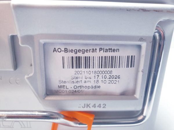 Aesculap JK442 Steribox  Sterikontainer - Sterilisationsbehälter ca 59 X 27 X 15 – Bild 13