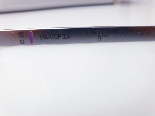 Synthes VA-LCP TWO-COLUM DISTAL RADIUS PLATE 2.4  - Op Instrumenets – Bild 18
