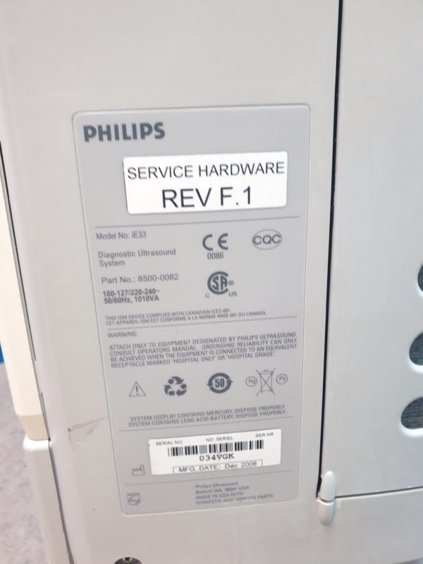 Philips IE33  IE 33 - Ultraschall- DEFEKT – Bild 15