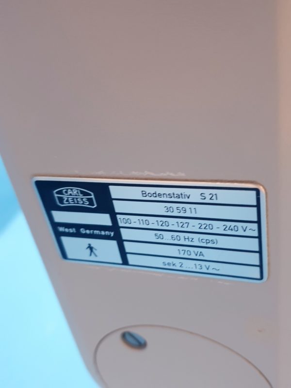 Carl Zeiss OPMI 11 OP-Mikroskop f 125 – f 250 – auf S21 Standfuß – Bild 27