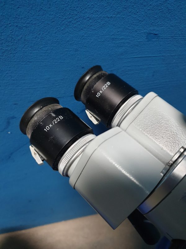 ZEISS KAPS SOM 12  SOM12 Mikroskop  f=250 10x 22b HNO Mikroskop – Bild 6