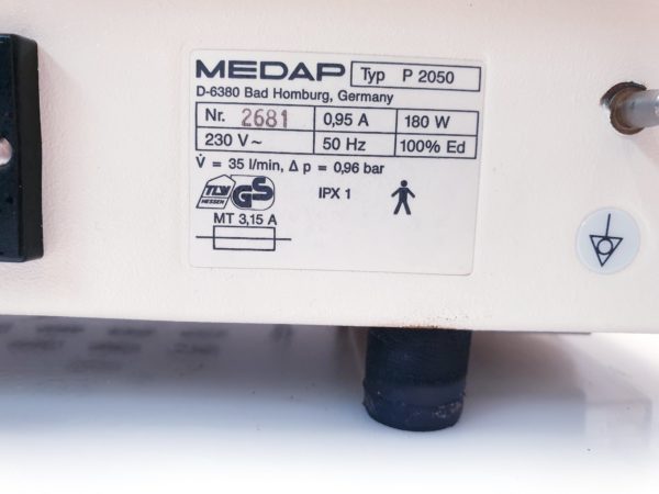 MEDAP Sekretsauger P 2050 – Bild 12