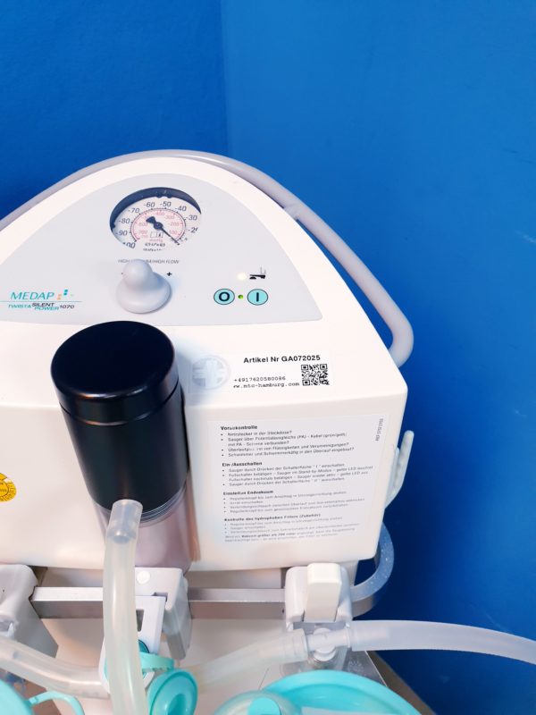 Medap Twista Silent 1070 Chirurgiesauger- Absauger – Bild 2