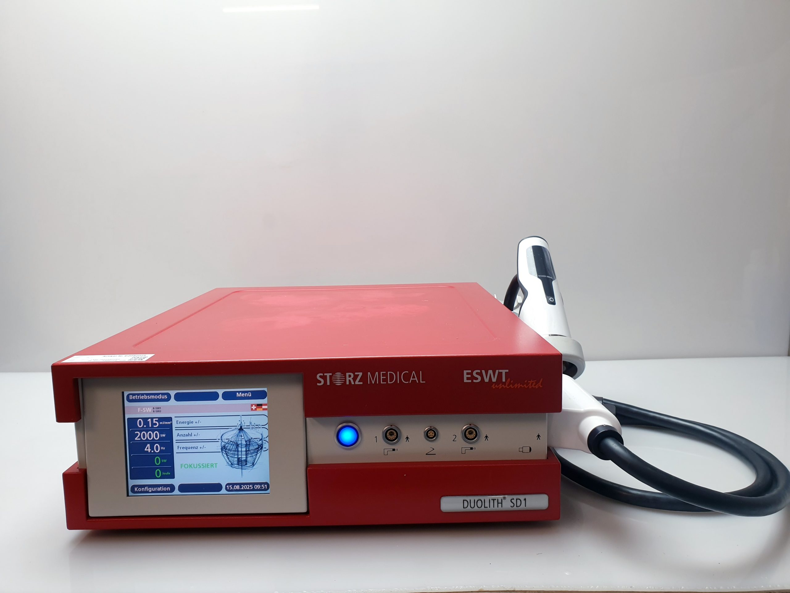 Karl Storz Duolith SD1 ESWT Unlimited - Stosswellentherapie Gerät – Bild 3