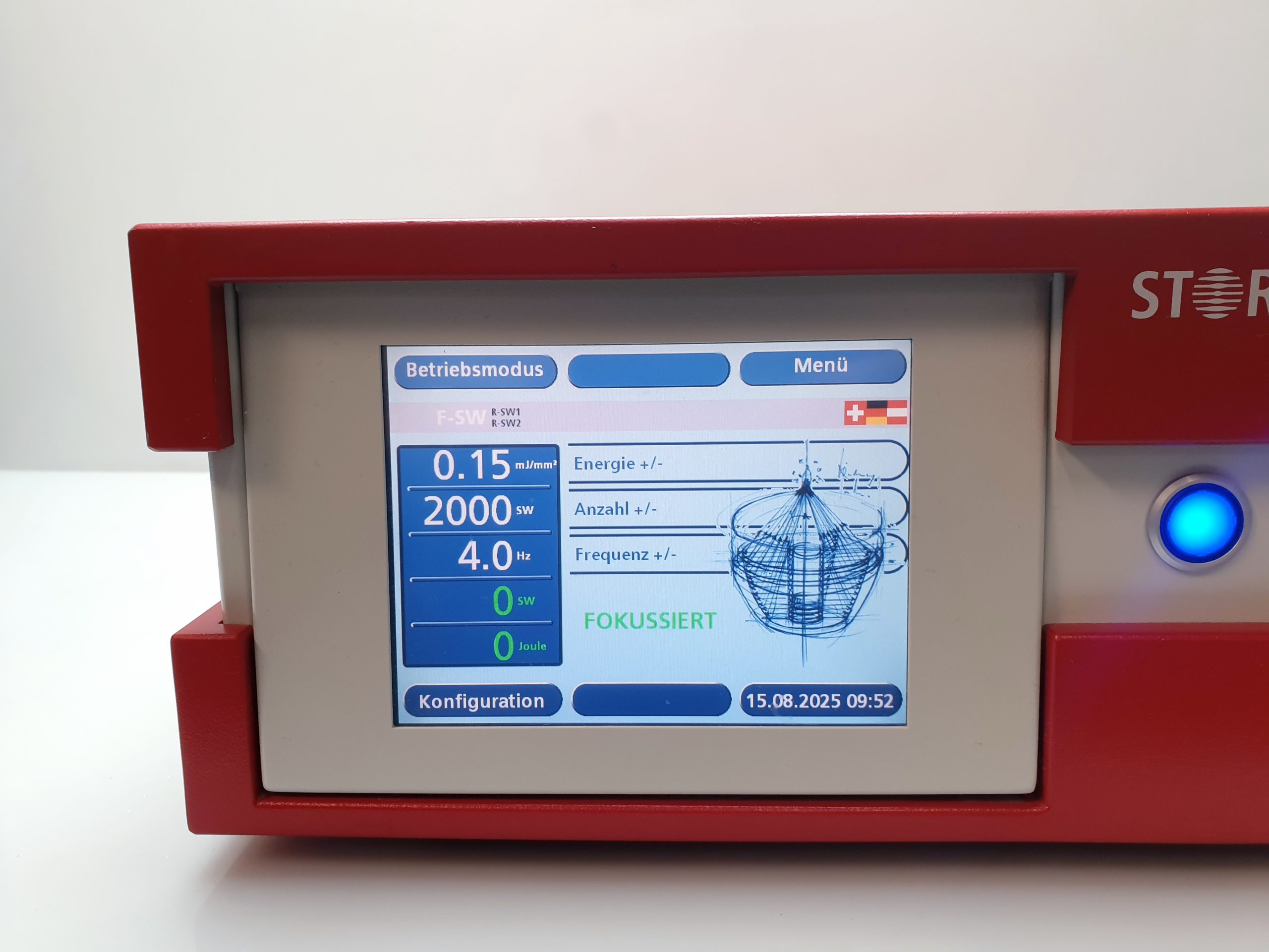 Karl Storz Duolith SD1 ESWT Unlimited - Stosswellentherapie Gerät – Bild 4