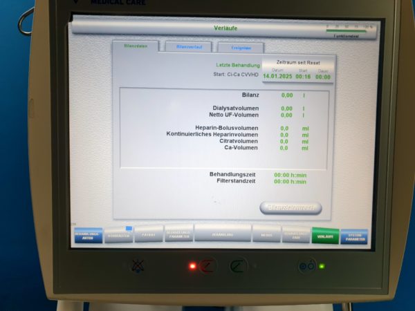 Fresenius multifiltratePRO - Dialysegerät - Fresenius Multi Filtrate PRO – Bild 10