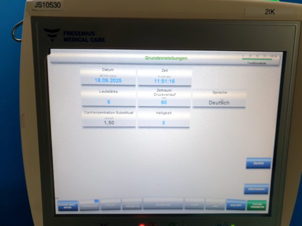 Fresenius multifiltratePRO - Dialysegerät - Fresenius Multi Filtrate PRO – Bild 12