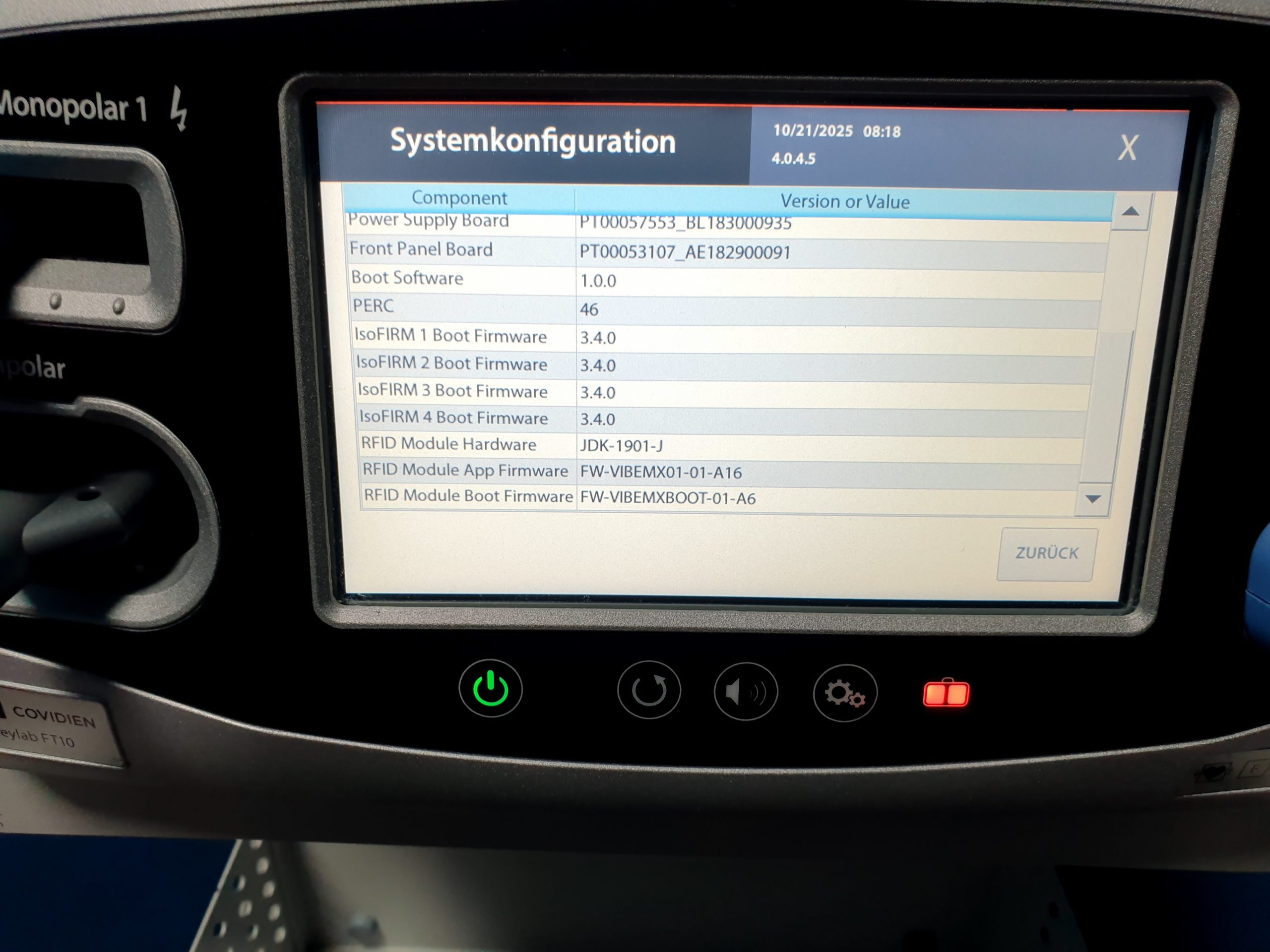 COVIDIEN Valleylab FT10 FT 10  HF-Chirurgie-Einheit – Bild 6