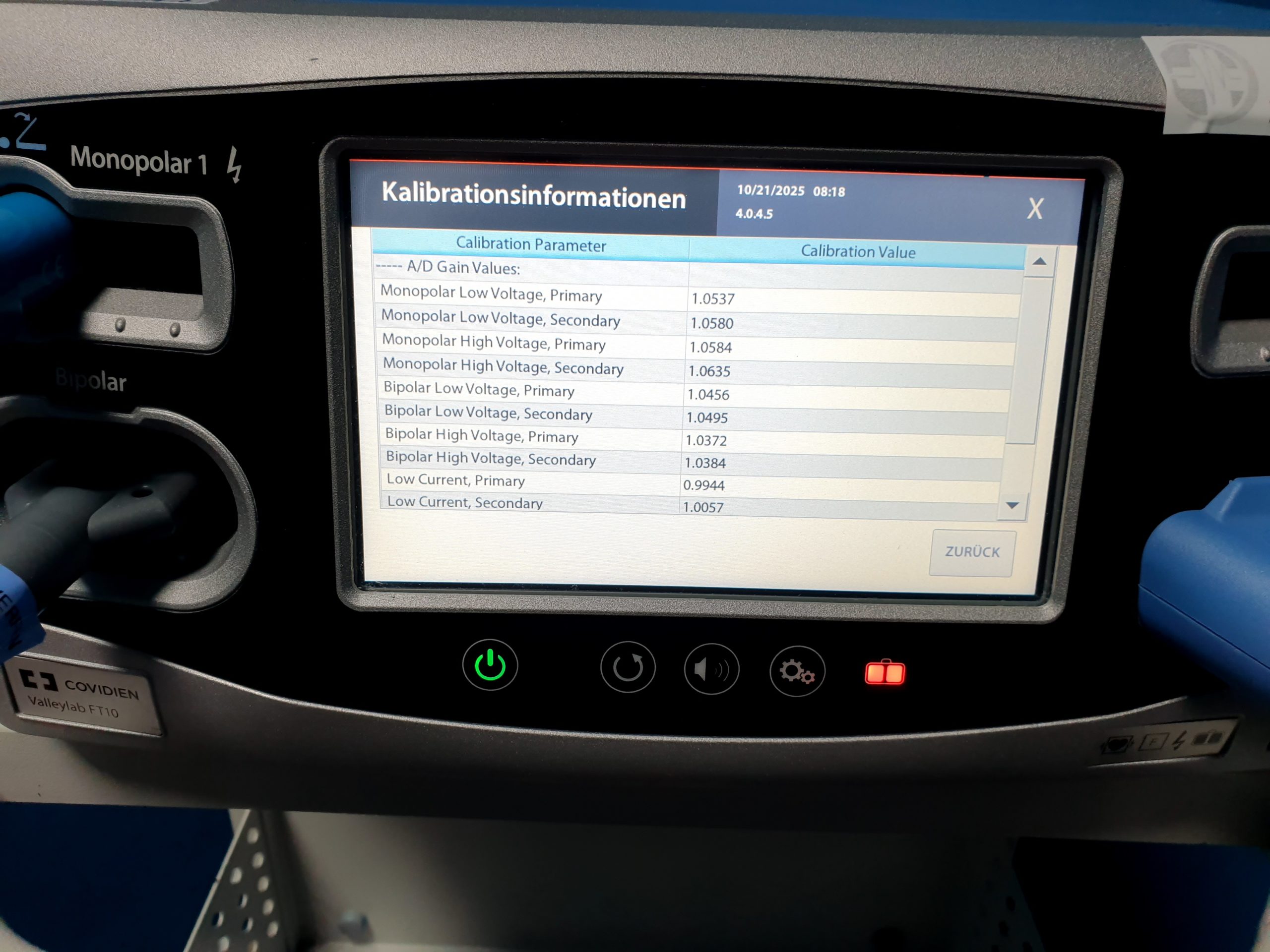 COVIDIEN Valleylab FT10 FT 10  HF-Chirurgie-Einheit – Bild 7