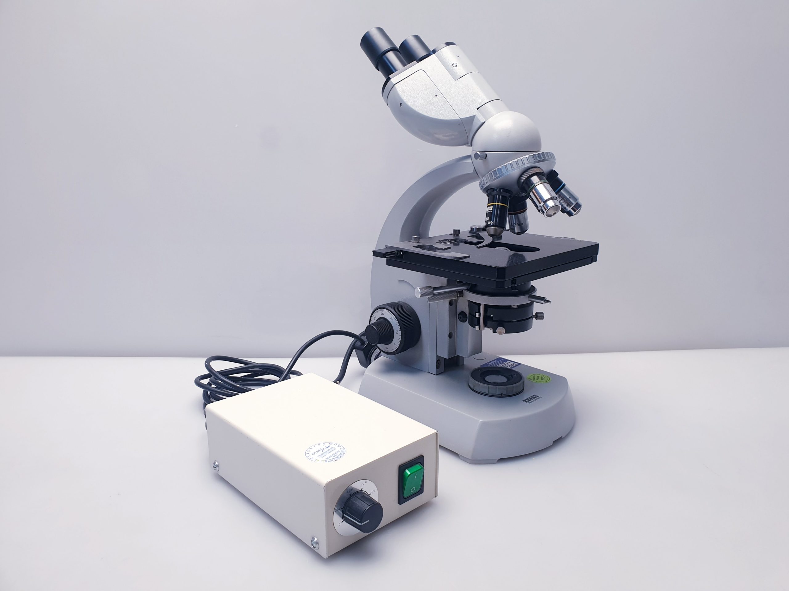 Carl Zeiss Mikroskop 47 34 15  mit 4 Objektiven  10 x – Bild 5