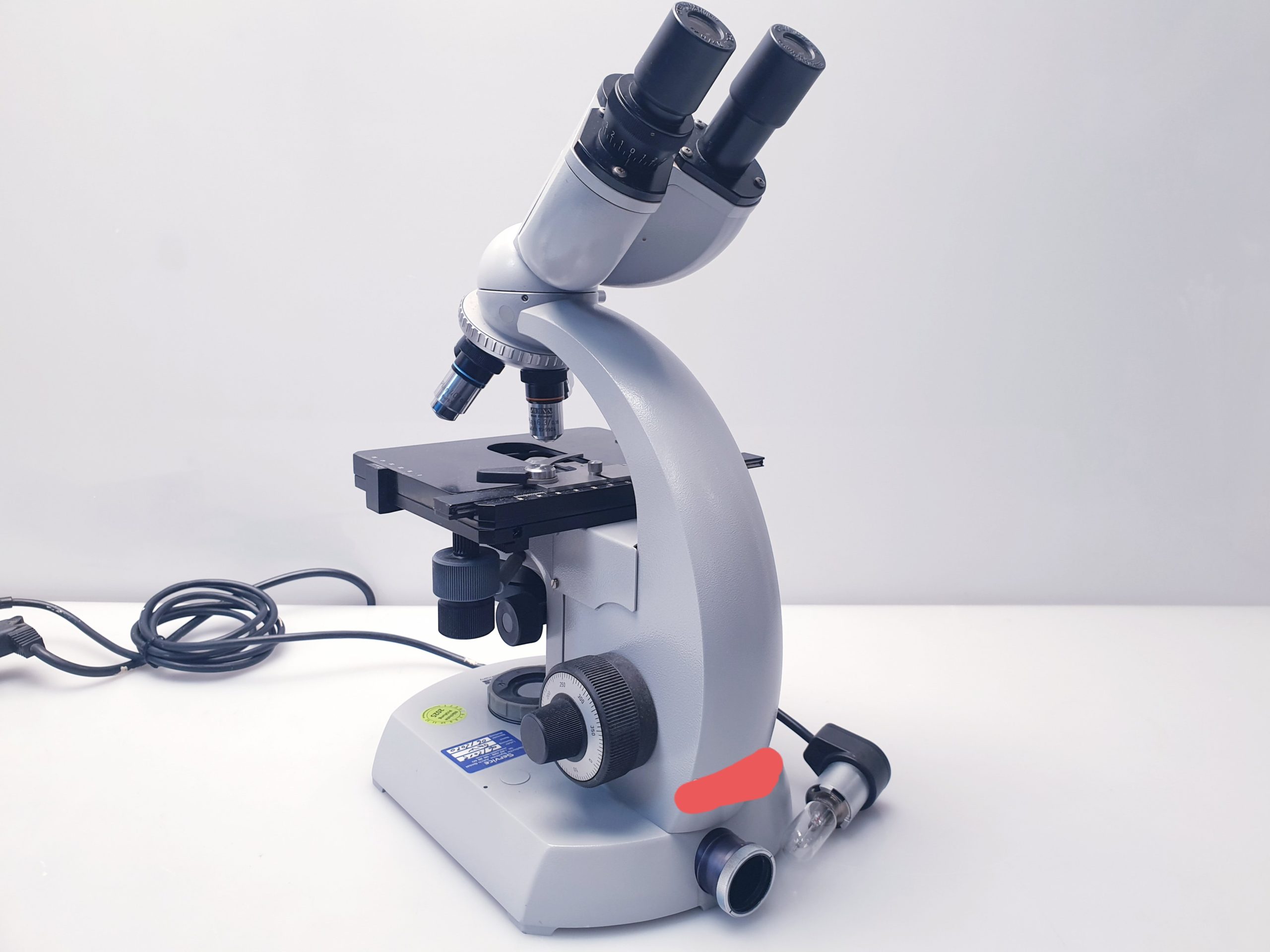 Carl Zeiss Mikroskop 47 34 15  mit 4 Objektiven  10 x – Bild 15