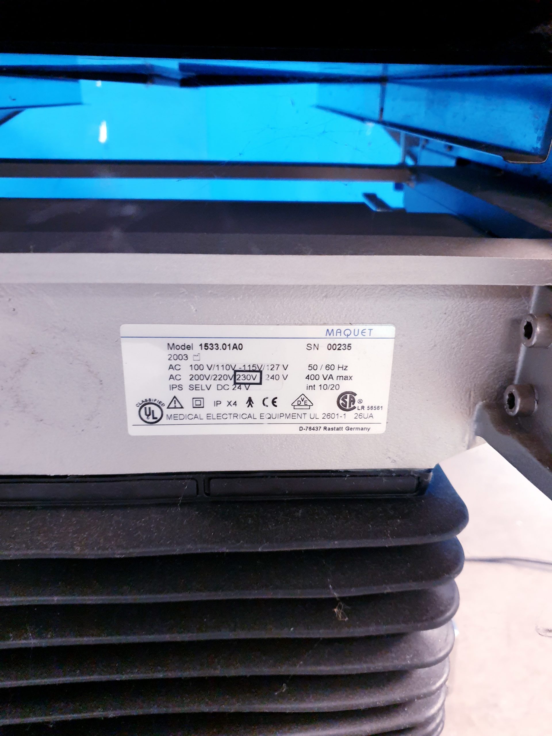 Maquet 1533.01A0 Op Tisch – Elektrisch Fahrbar-Defekt – Bild 17