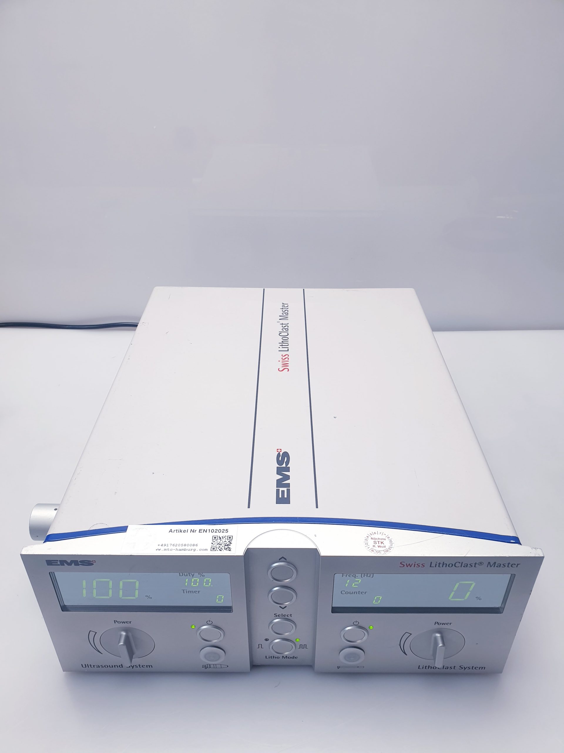 EMS Lithoclast MASTER System Pneumat und Ultraschall Lithotripsie – Bild 24