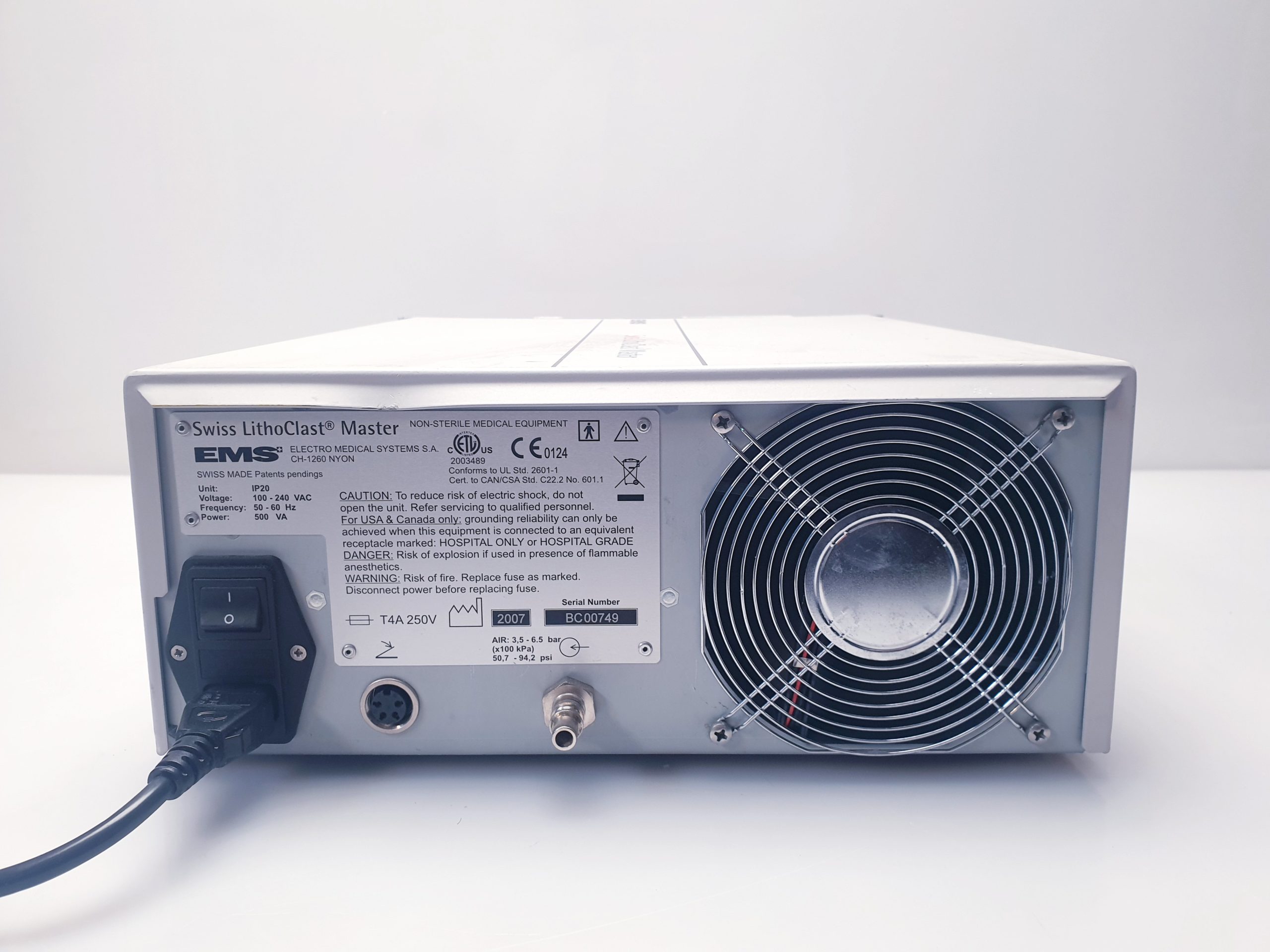 EMS Lithoclast MASTER System Pneumat und Ultraschall Lithotripsie – Bild 26