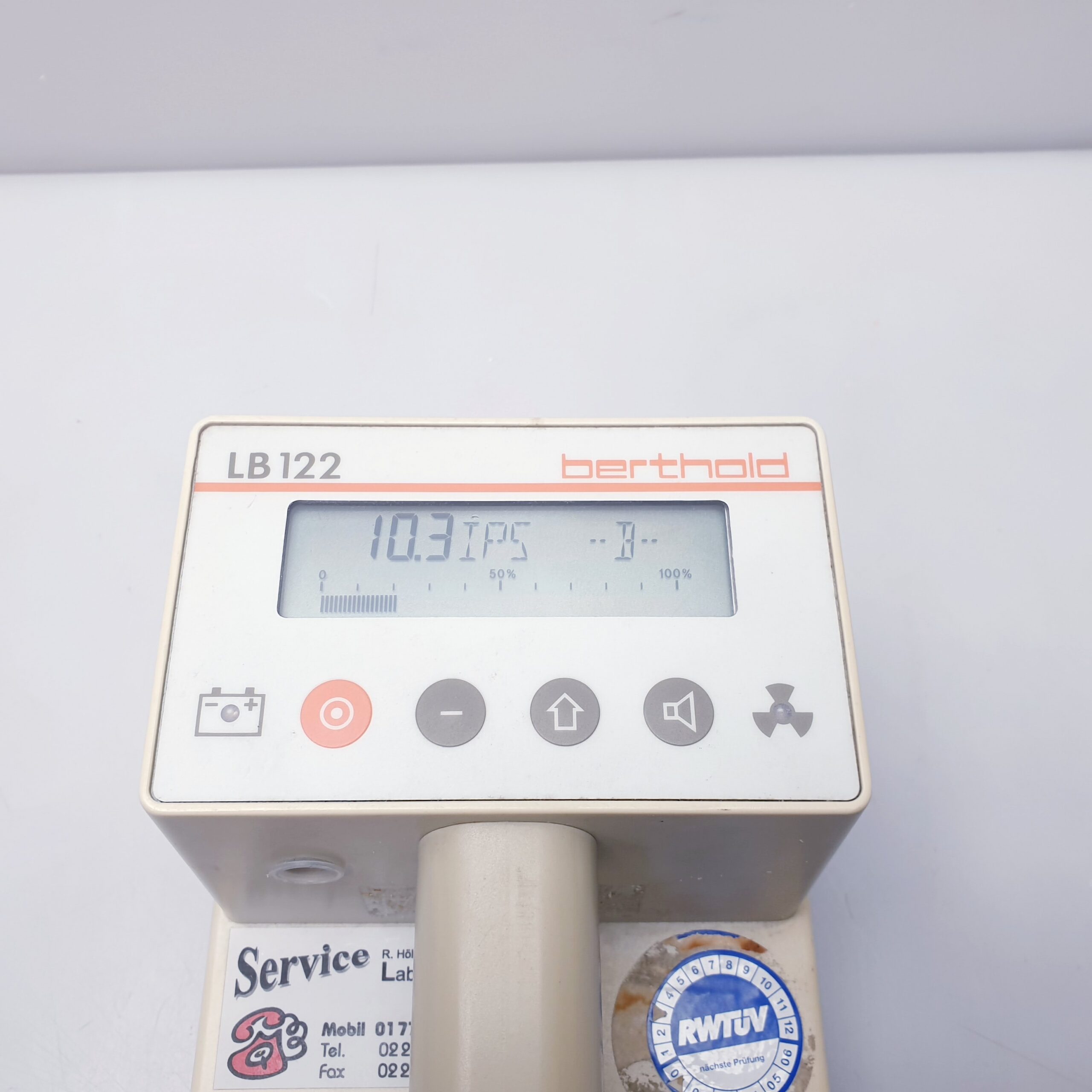 Berthold LB 122 - LB122 Beta Gamma Detector Contamination Monitor Kontaminationsmonitor – Bild 13