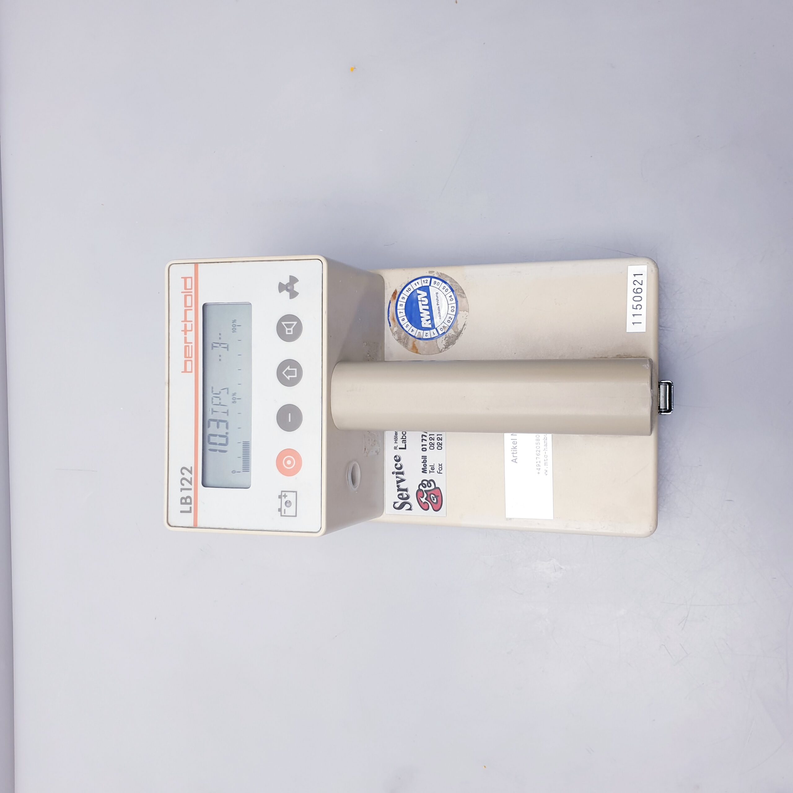 Berthold LB 122 - LB122 Beta Gamma Detector Contamination Monitor Kontaminationsmonitor – Bild 14