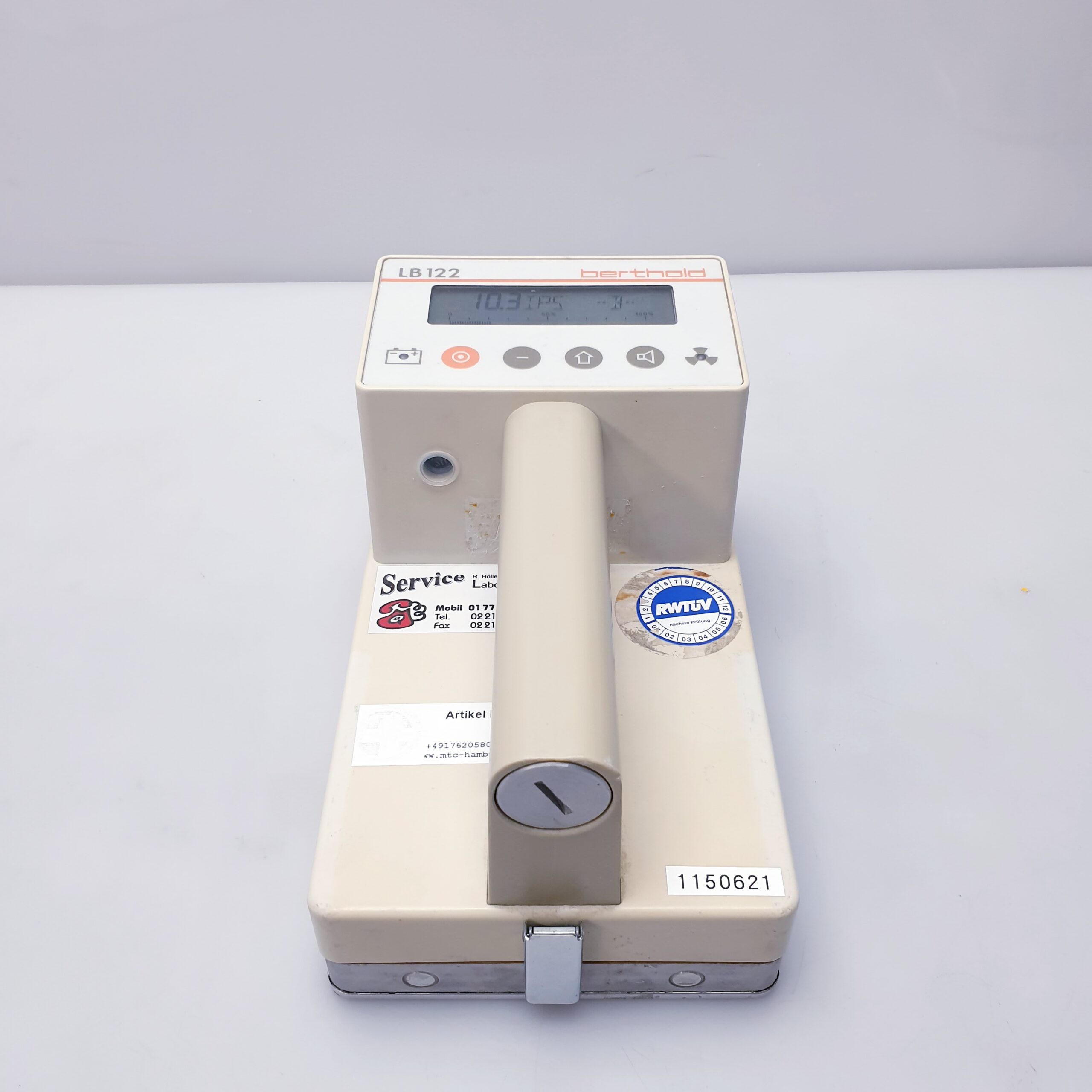 Berthold LB 122 - LB122 Beta Gamma Detector Contamination Monitor Kontaminationsmonitor – Bild 15
