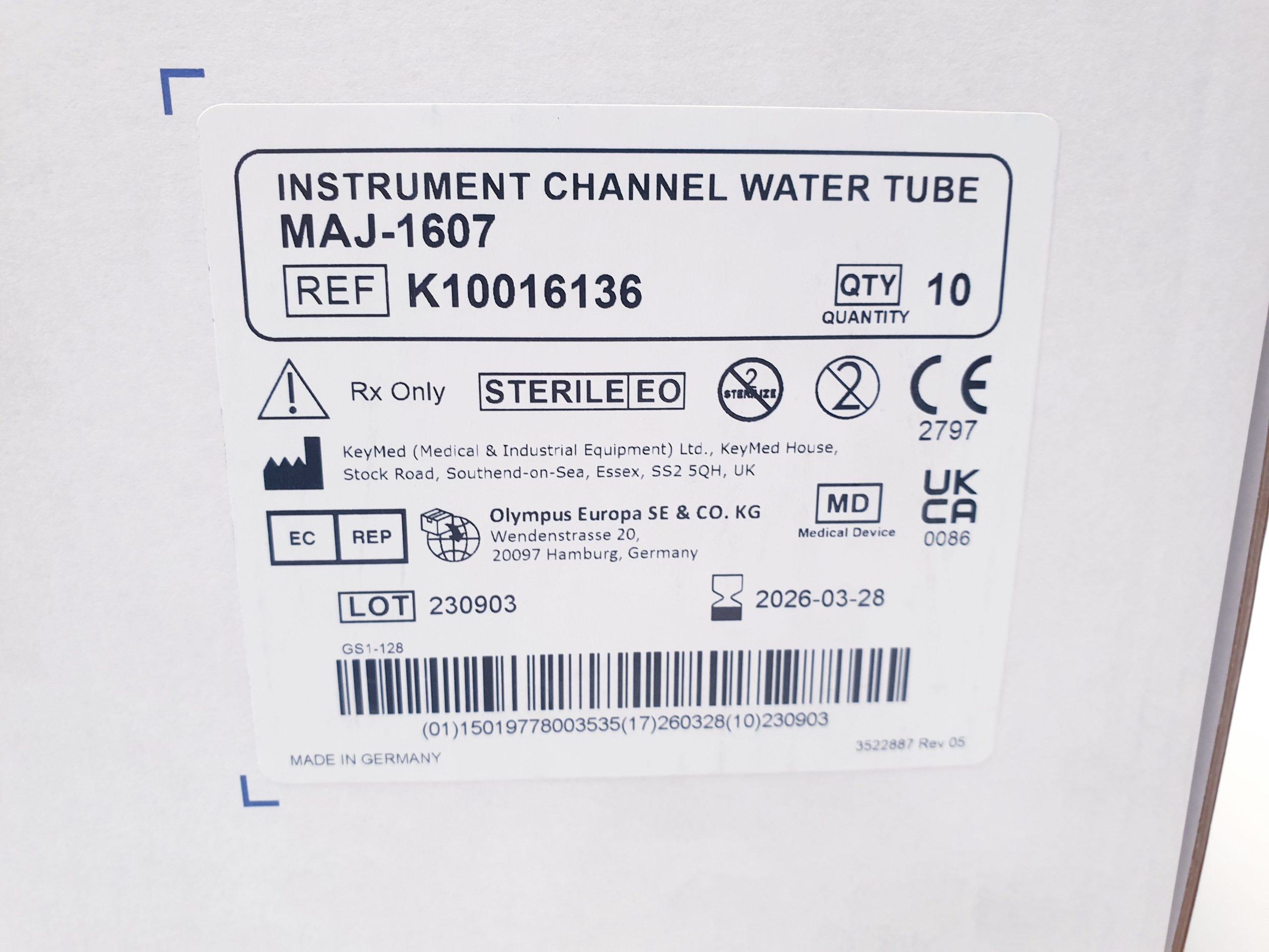 Olympus MAJ-1607 MAJ1607 MAJ 1607 Instr Channel Water Tube For OFP-2 Biopsy Irrigator – Bild 7