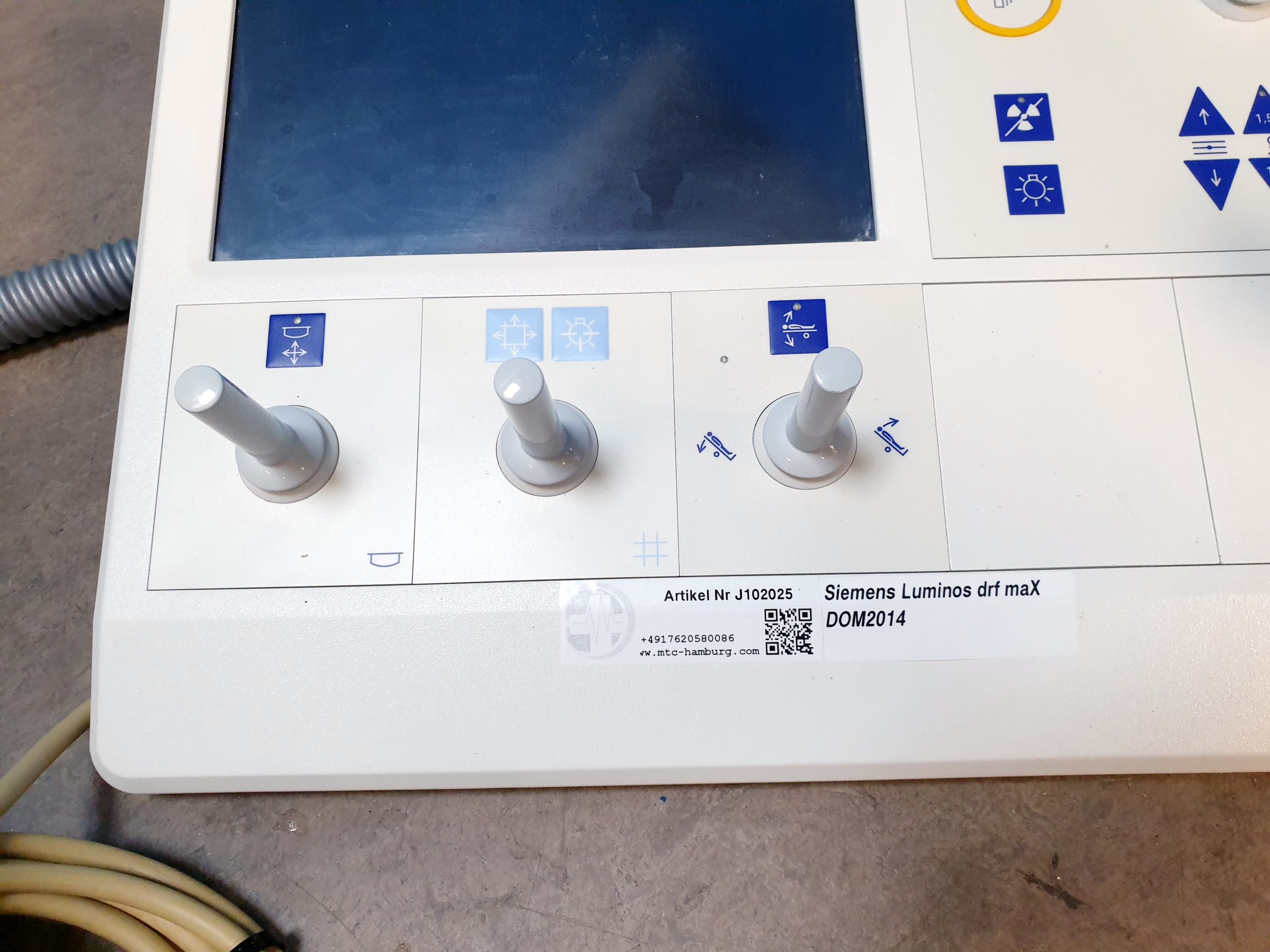 Siemens 10308480 Console Luminos DRF Max DOM 2014- 10308480 W-O DSA DMG – Bild 9