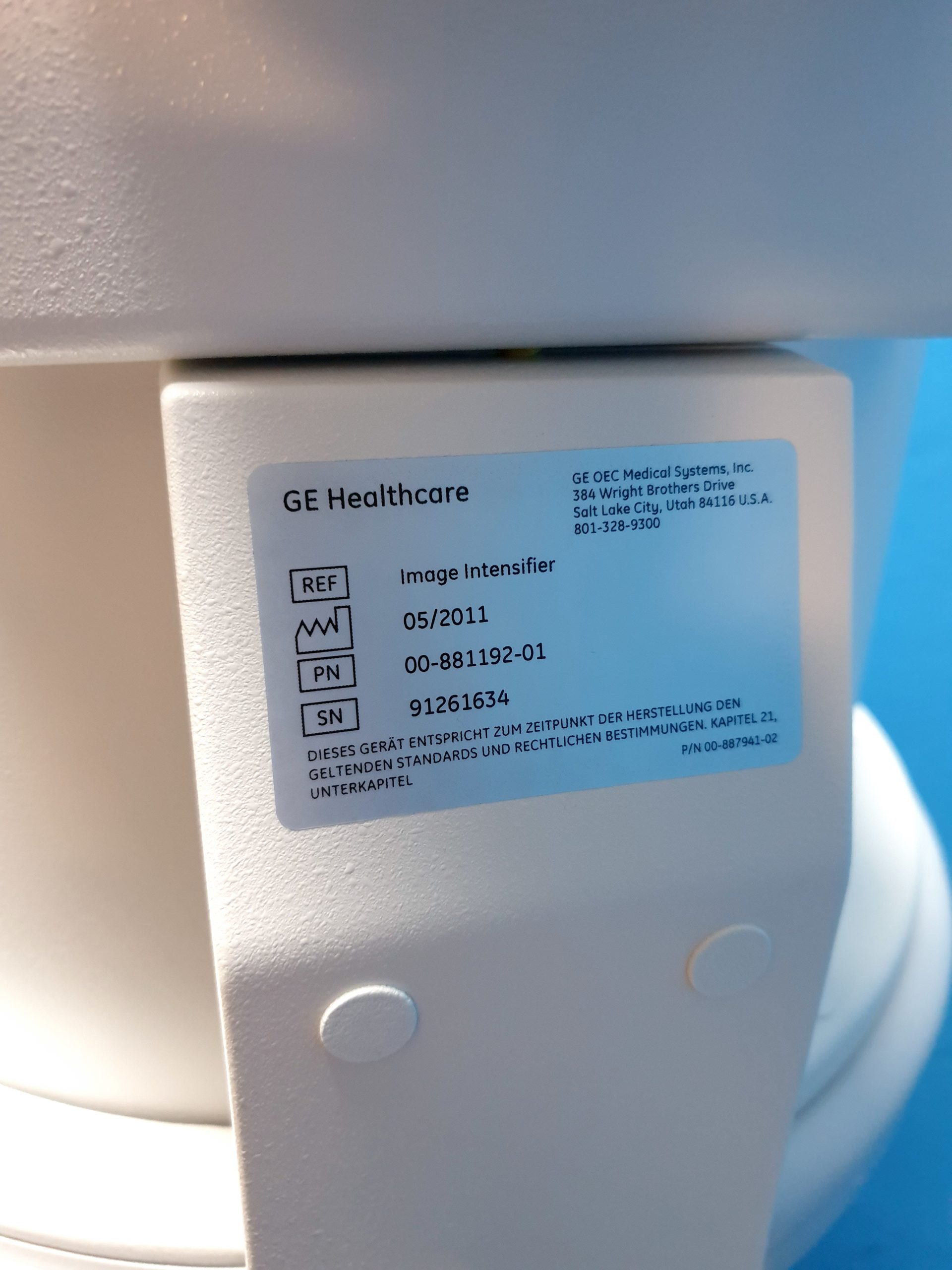 GE OEC 9900 Elite C-Bogen ge healthcare image intensifier – Bild 10