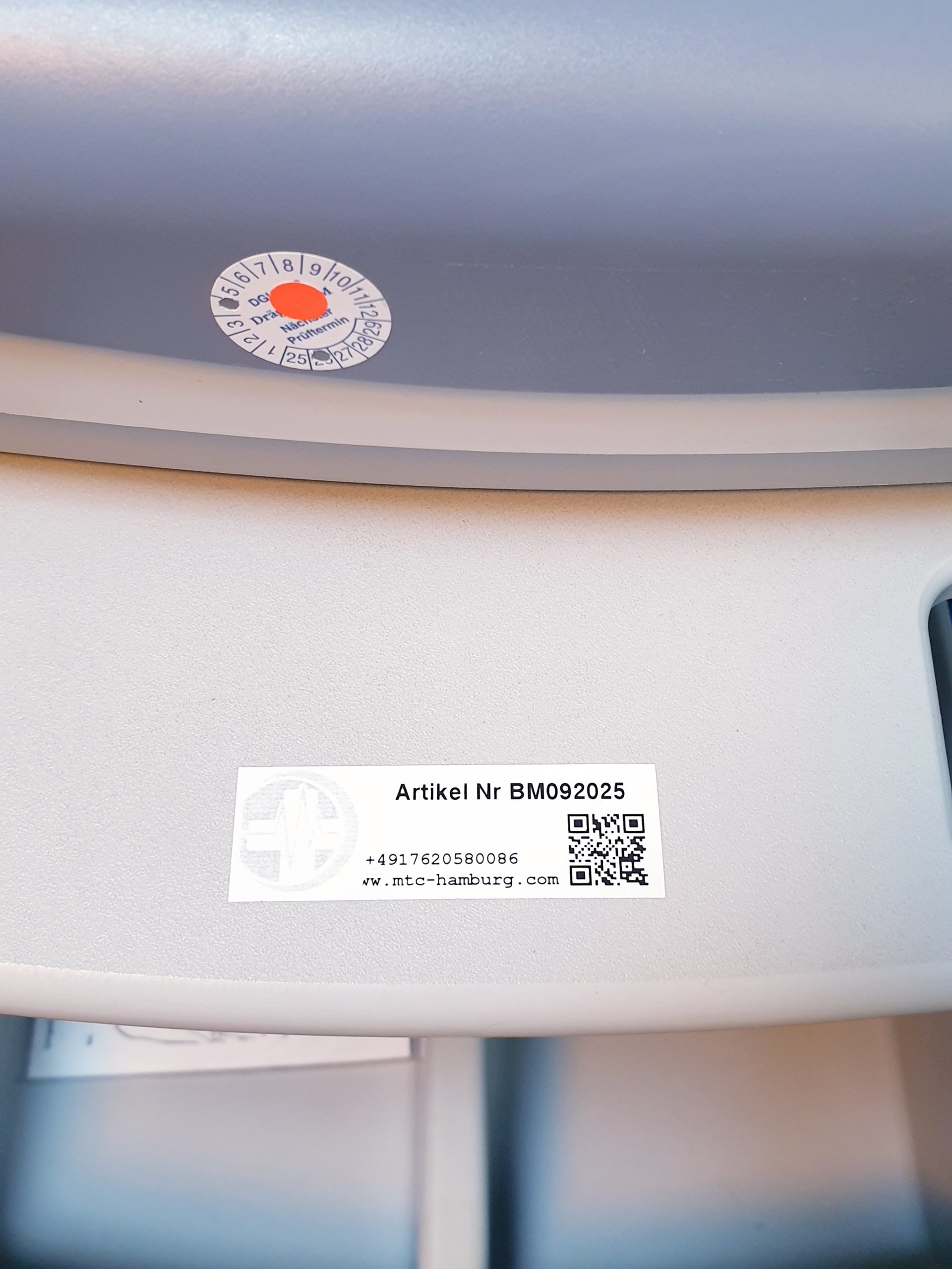 Ge Mac 1600 MAC1600 EKG Gerät mit Gerätewagen mit Kabelarmhalterung – Bild 2