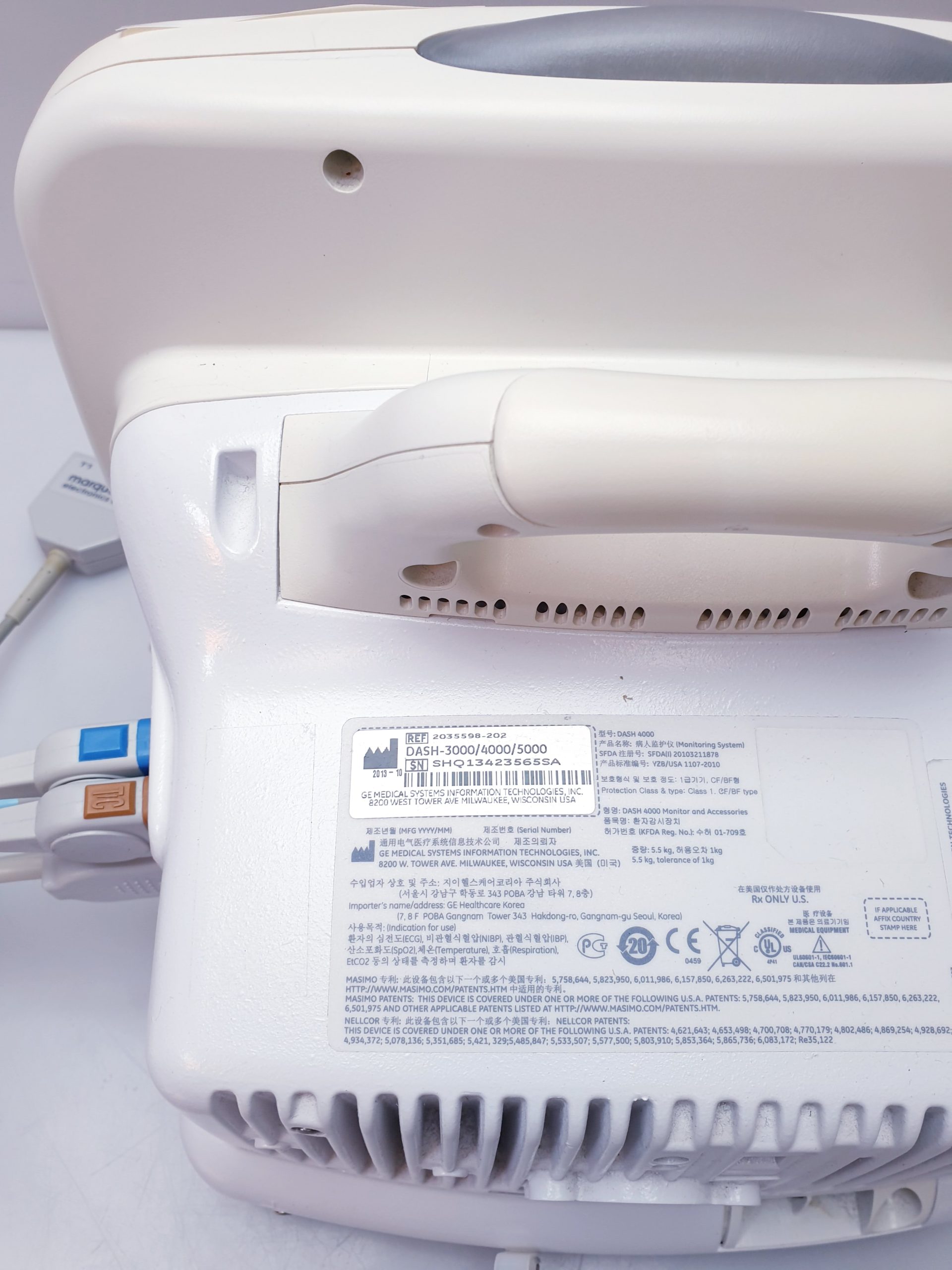 GE DASH 4000 Überwachungsmonitor - unvollständig – Bild 22