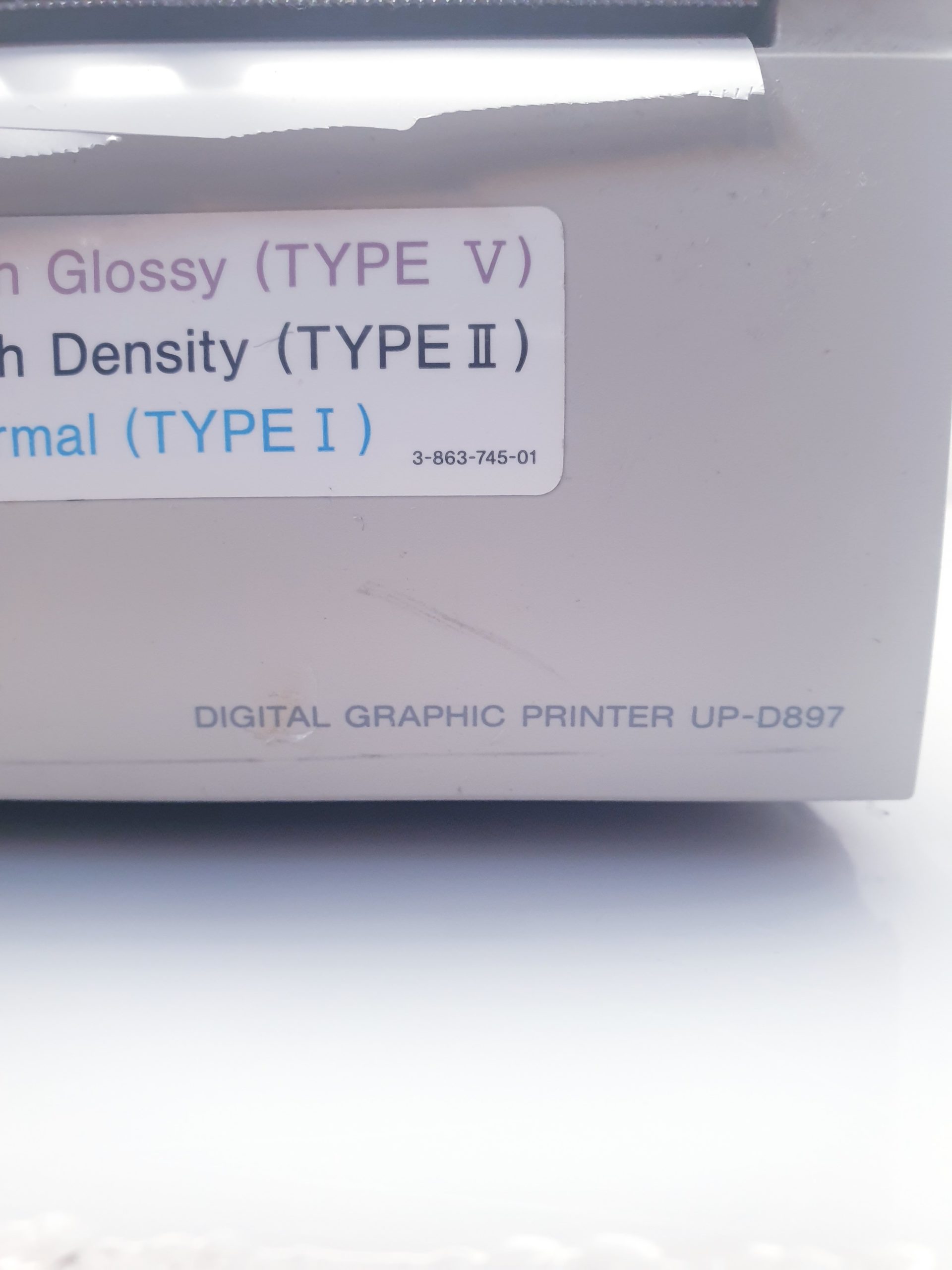 Sony UP-D897 - UPD897 Thermodrucker Printer – Bild 6