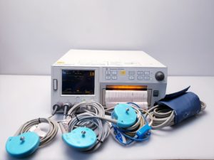 Corometrics 120 series CTG + SpO2 Sensor + Aufnehmen