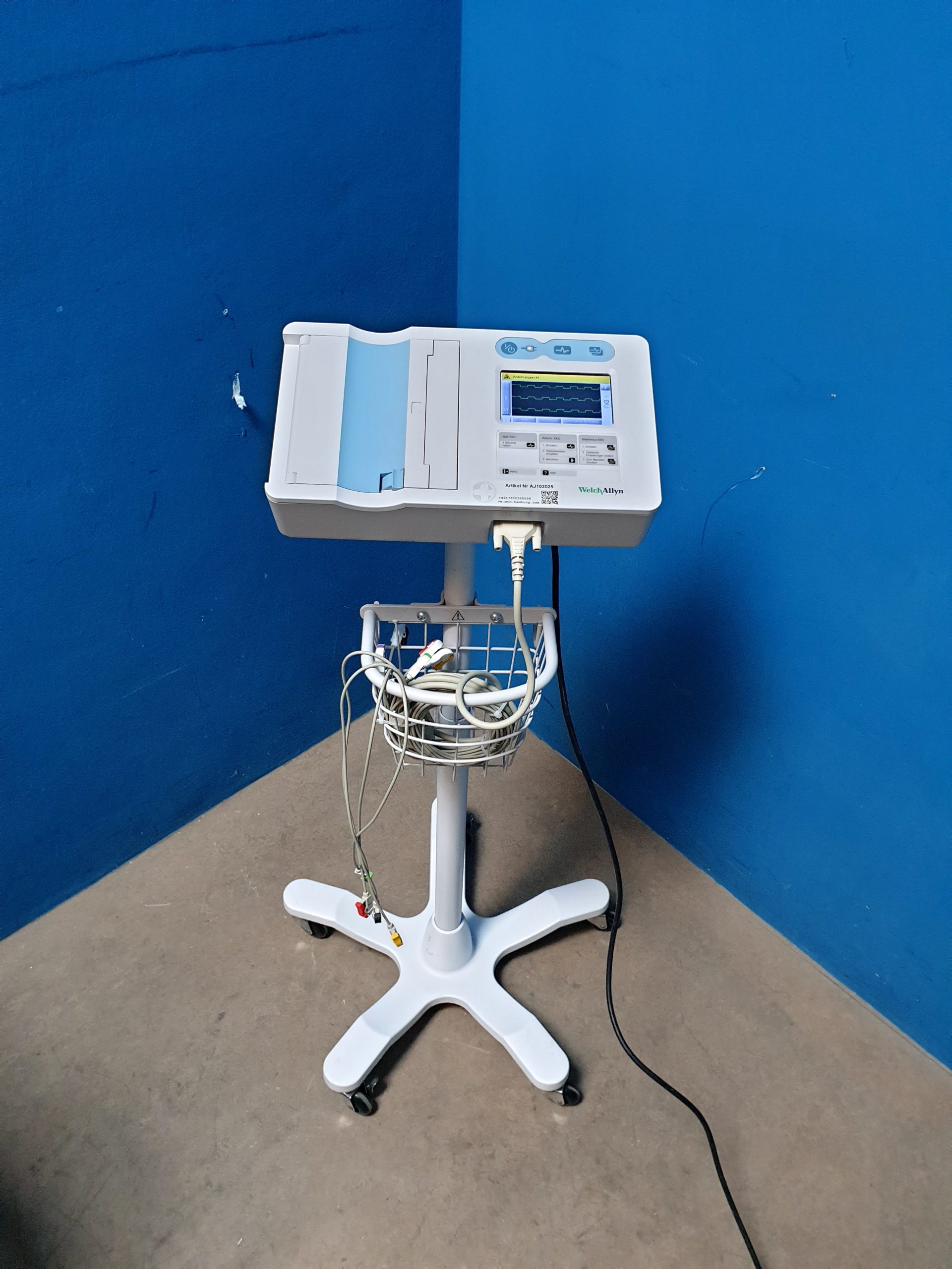 Welch Allyn Ref 405881 EKG mit Ableitungskabel – Bild 12