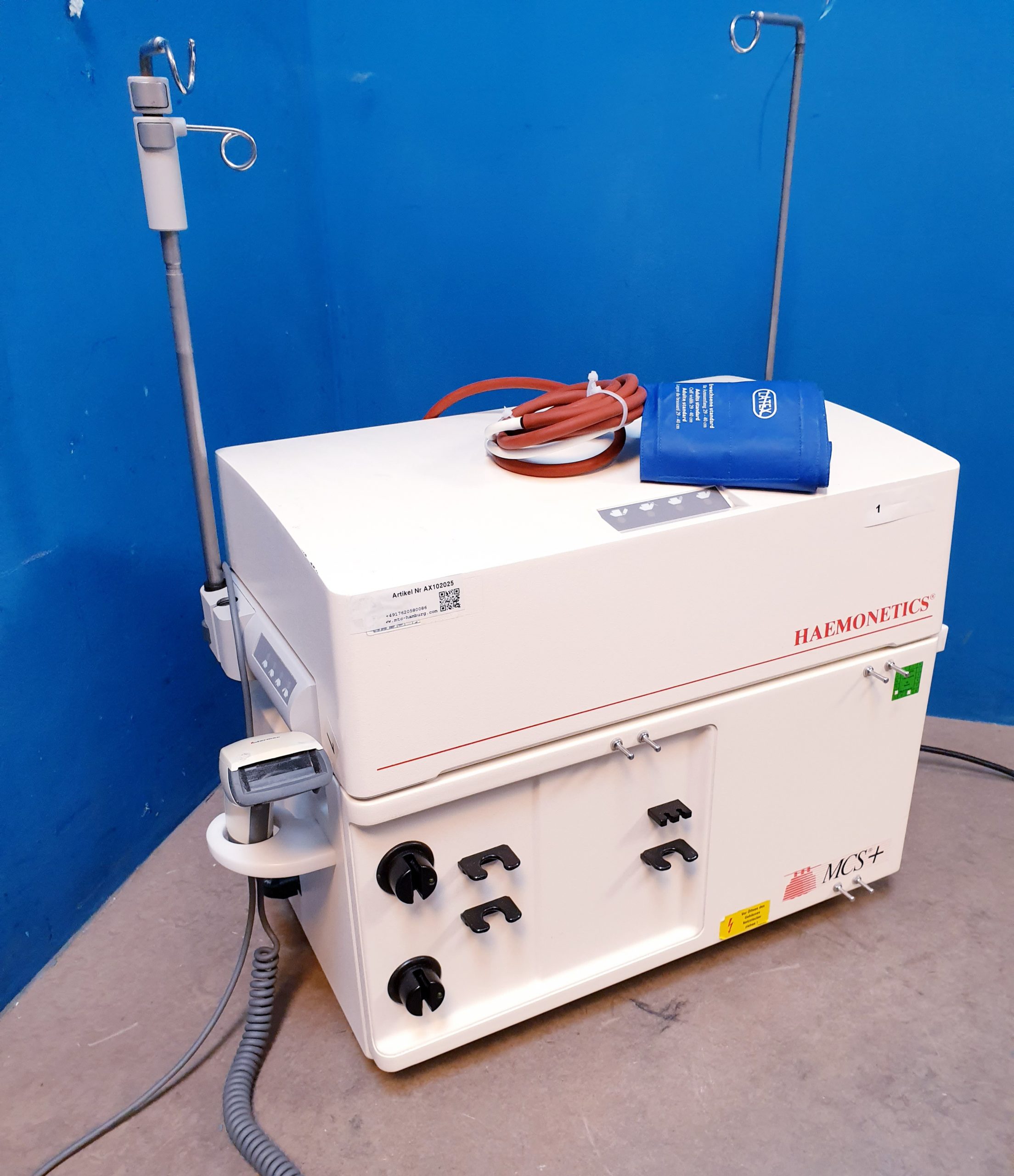 HAEMONETICS MCS plus 9000 Apheresesystem – Bild 7