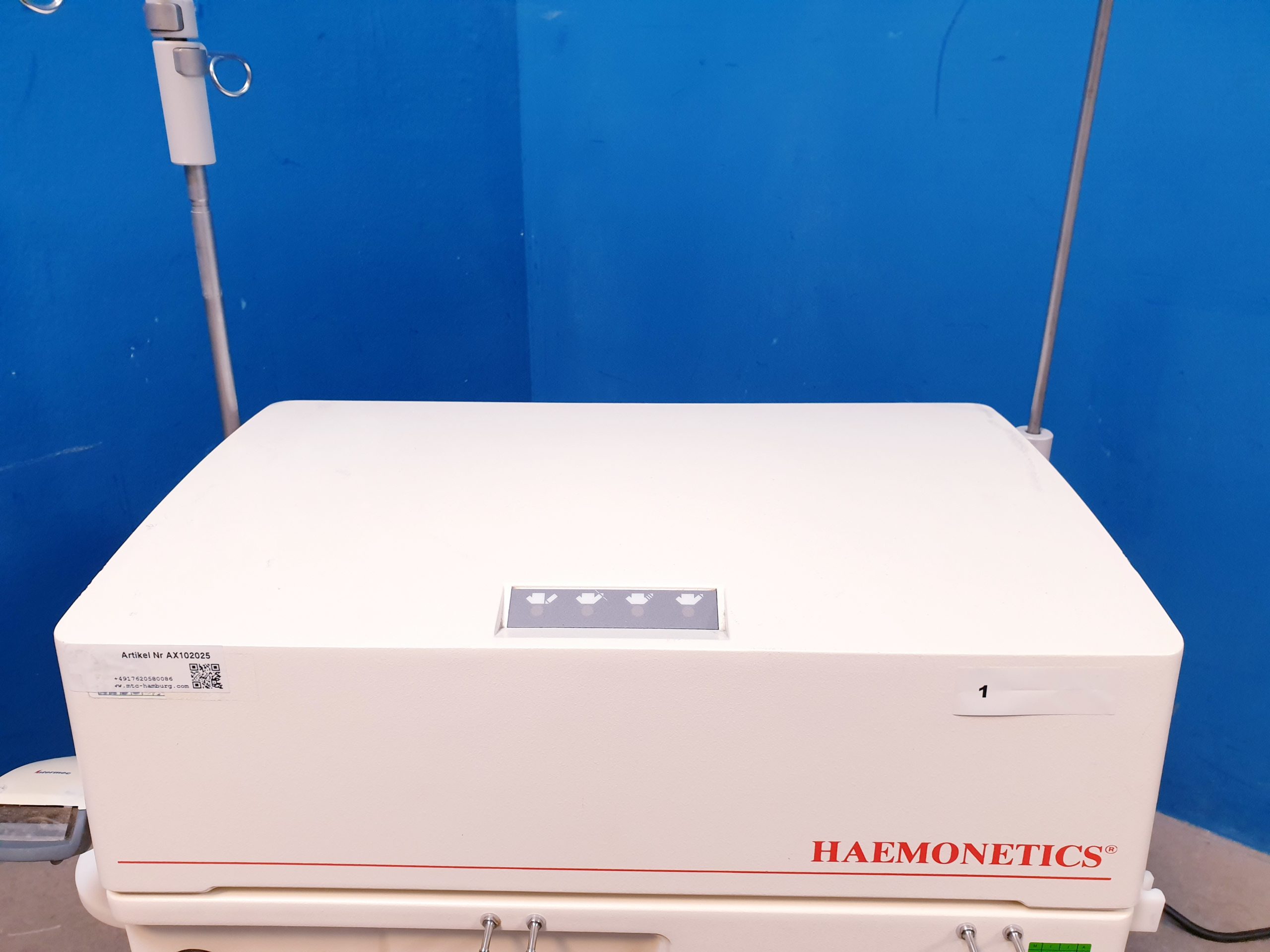 HAEMONETICS MCS plus 9000 Apheresesystem – Bild 13