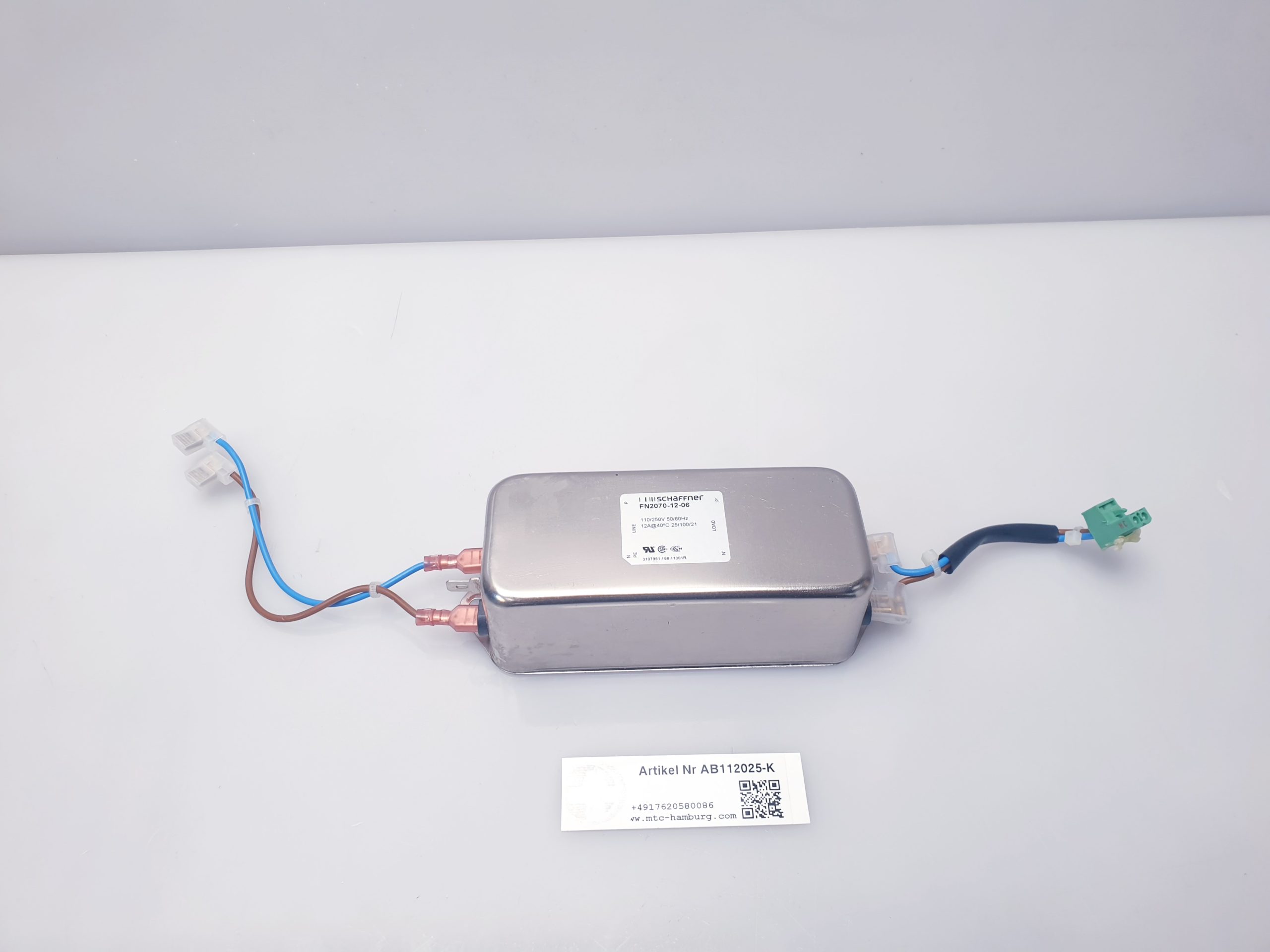 Schaffner FN2070-12-06 Netz-Entstörfilter (EMV-Filter) – Bild 2