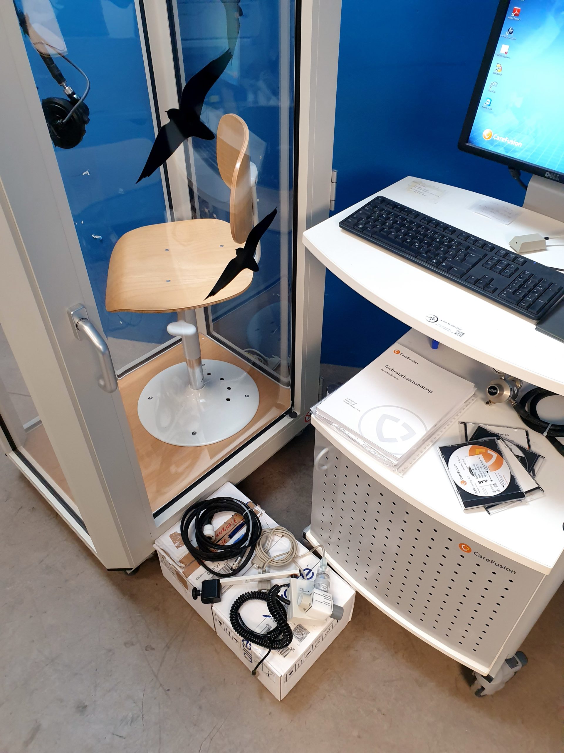 Carefusion Master Screen Body Diff Startlap Body Plethysmographe VIASYS 720252+ Calibration Pump 1L – Bild 3