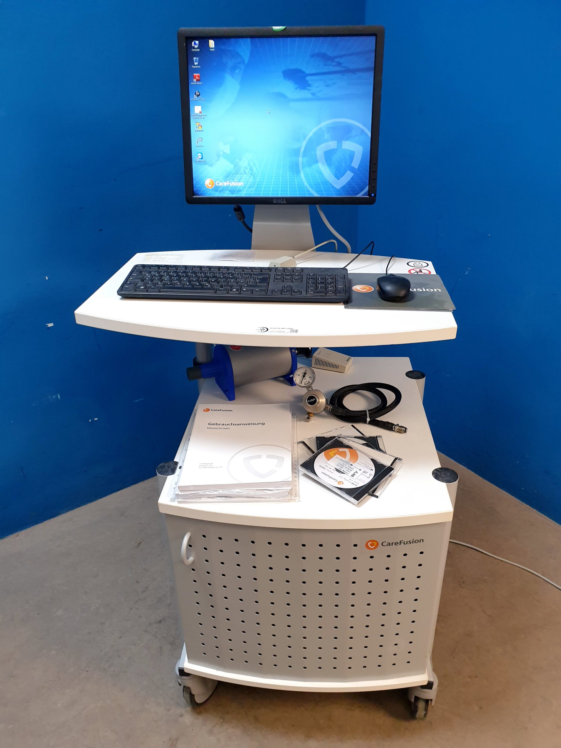 Carefusion Master Screen Body Diff Startlap Body Plethysmographe VIASYS 720252+ Calibration Pump 1L – Bild 16