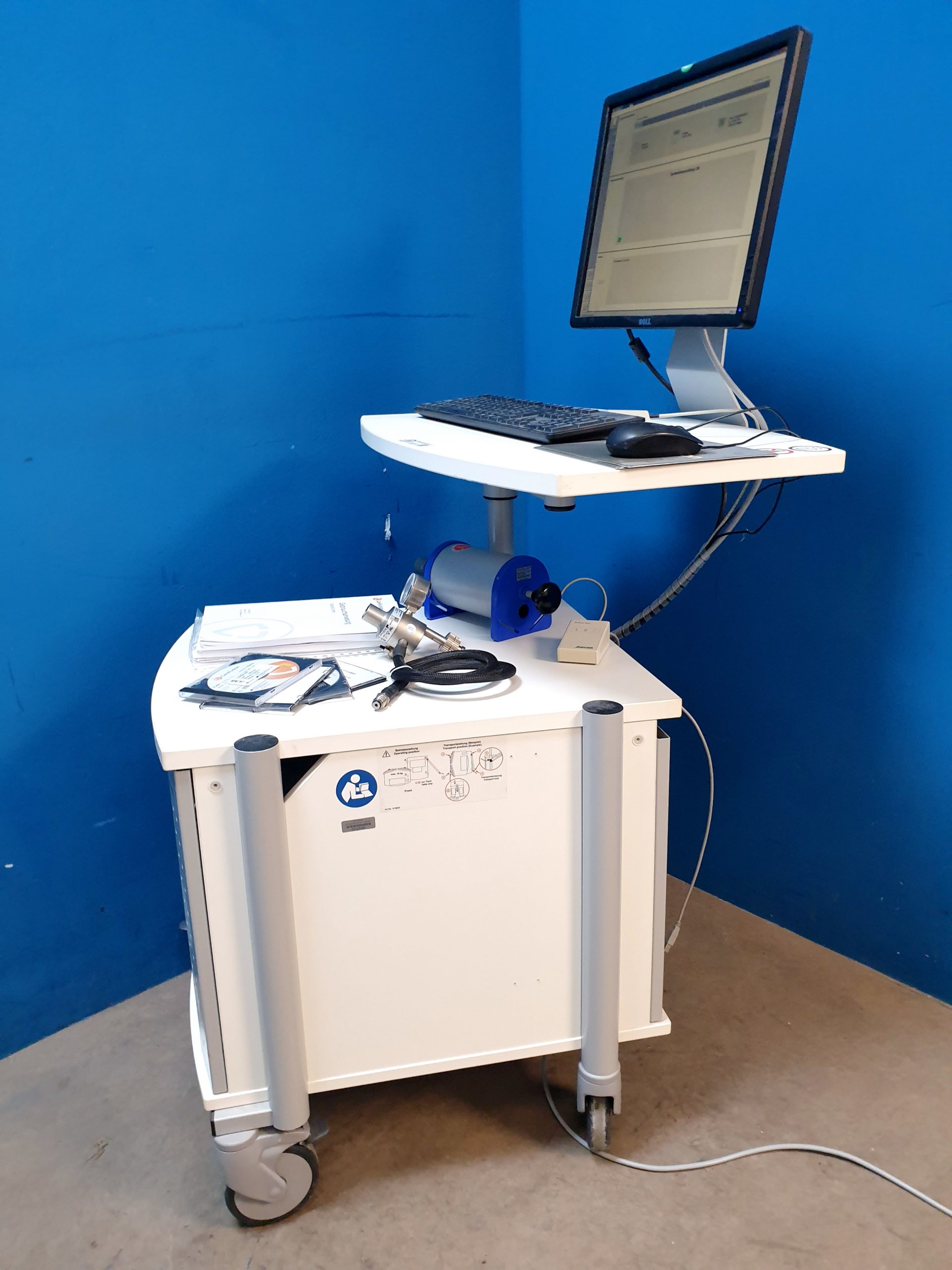 Carefusion Master Screen Body Diff Startlap Body Plethysmographe VIASYS 720252+ Calibration Pump 1L – Bild 18