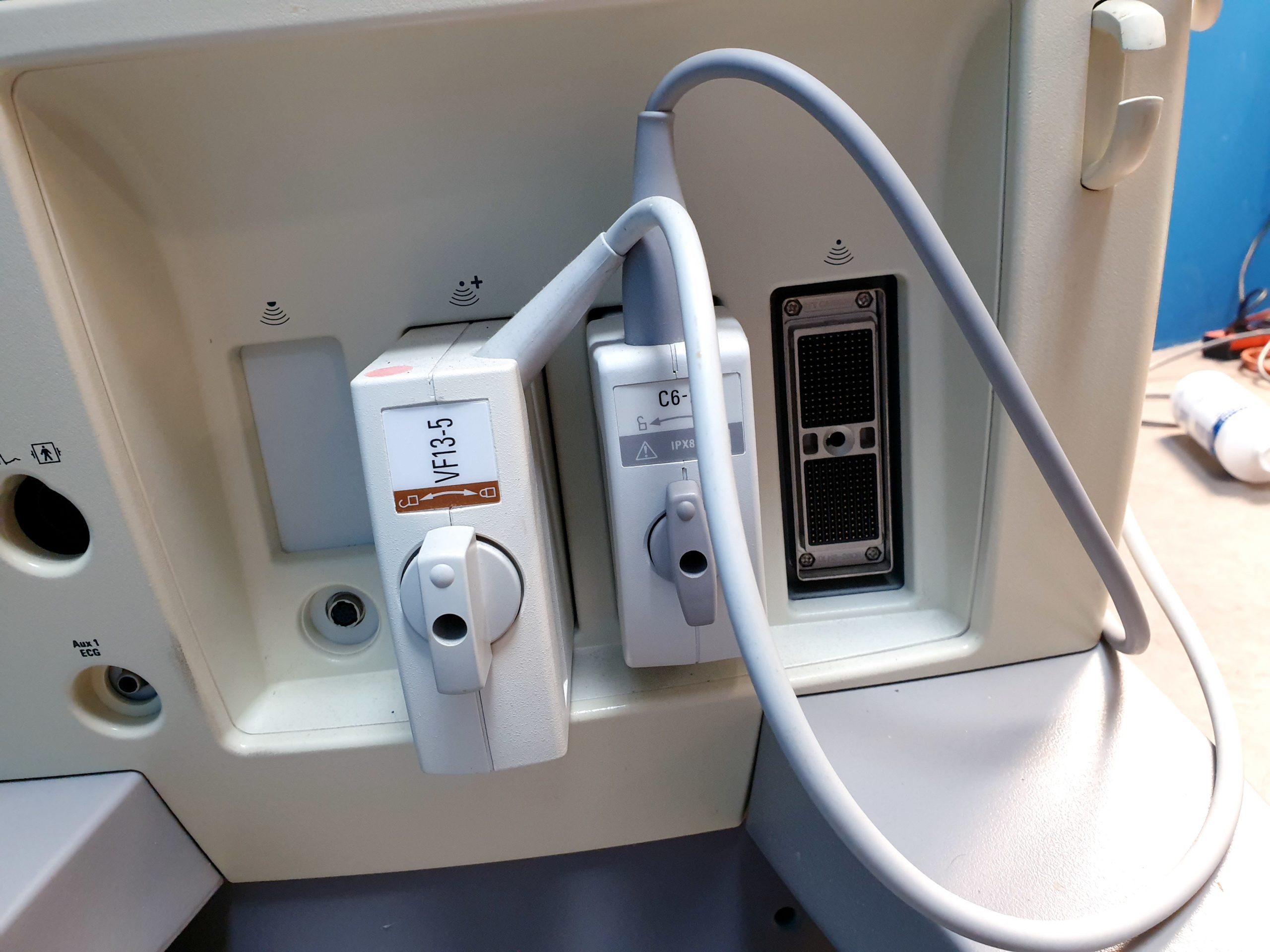 Siemens SONOLINE G60S Ultraschallgerät mit Sonden VF13-5 + C6-2 – Bild 8