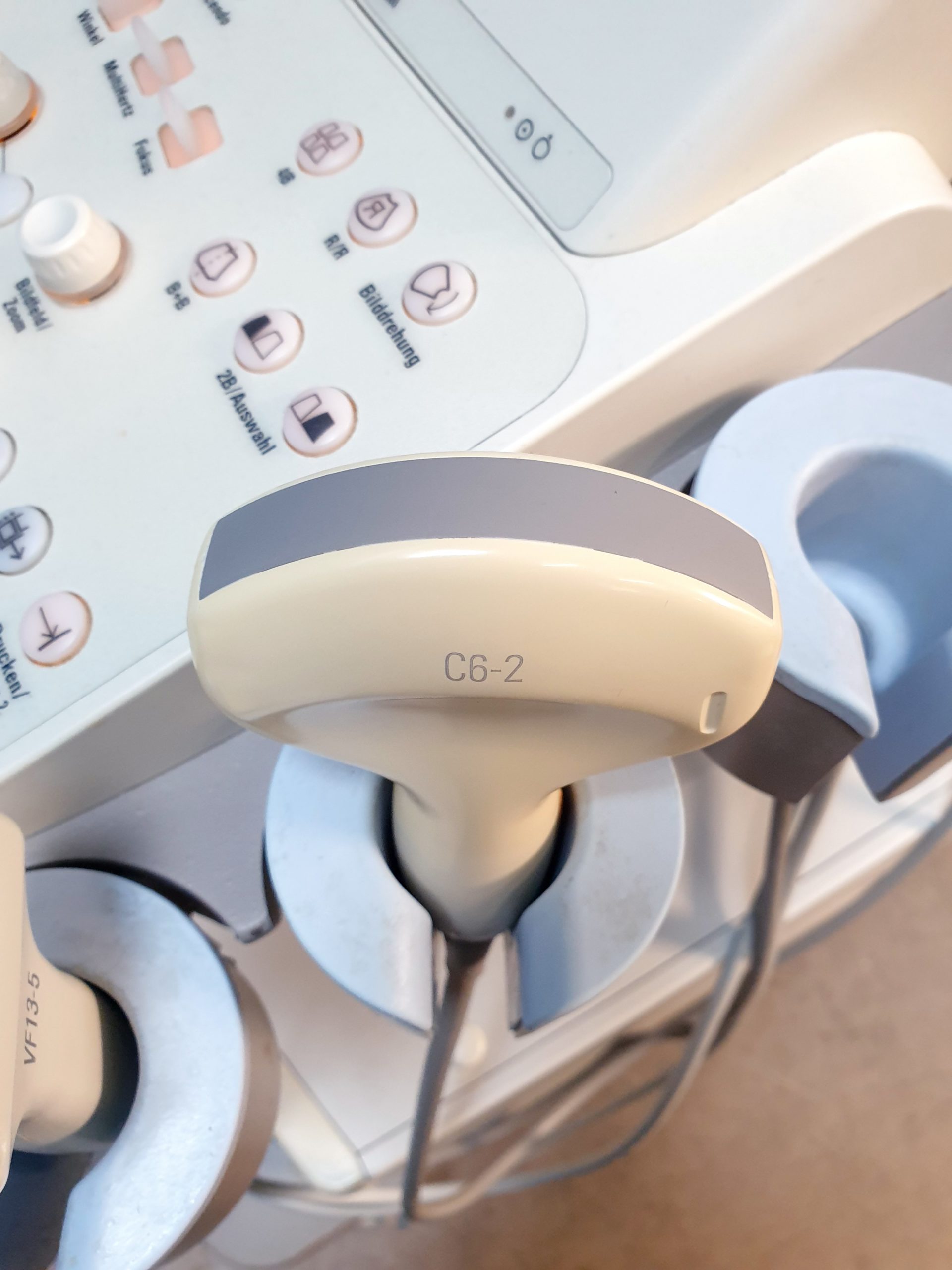 Siemens SONOLINE G60S Ultraschallgerät mit Sonden VF13-5 + C6-2 – Bild 9