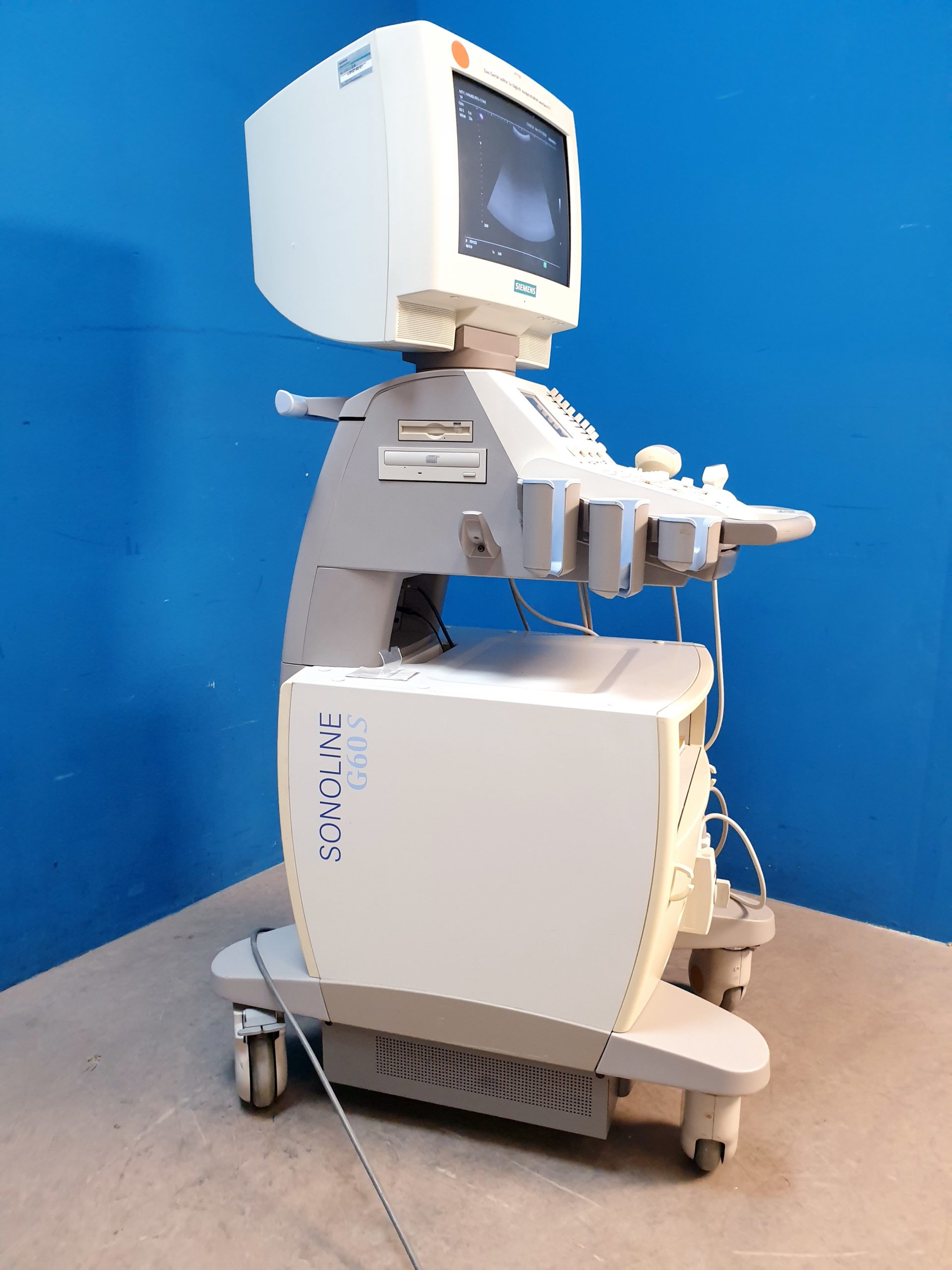 Siemens SONOLINE G60S Ultraschallgerät mit Sonden VF13-5 + C6-2 – Bild 15