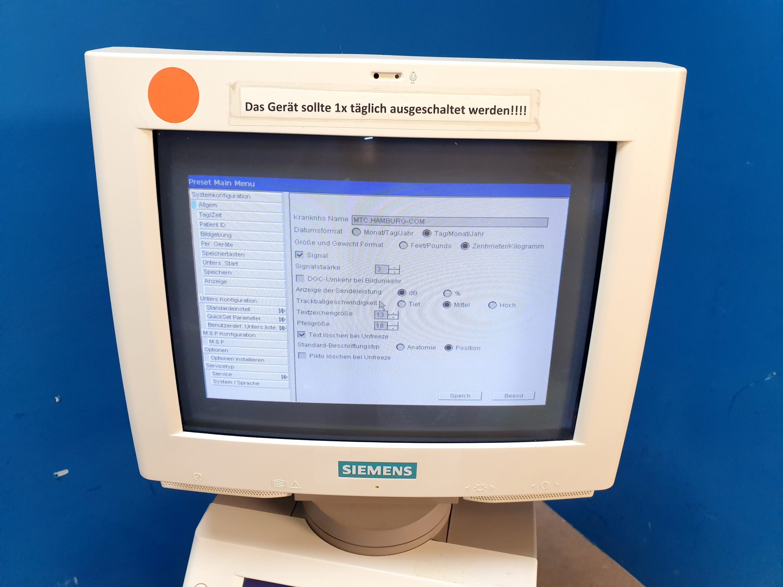 Siemens SONOLINE G60S Ultraschallgerät mit Sonden VF13-5 + C6-2 – Bild 16