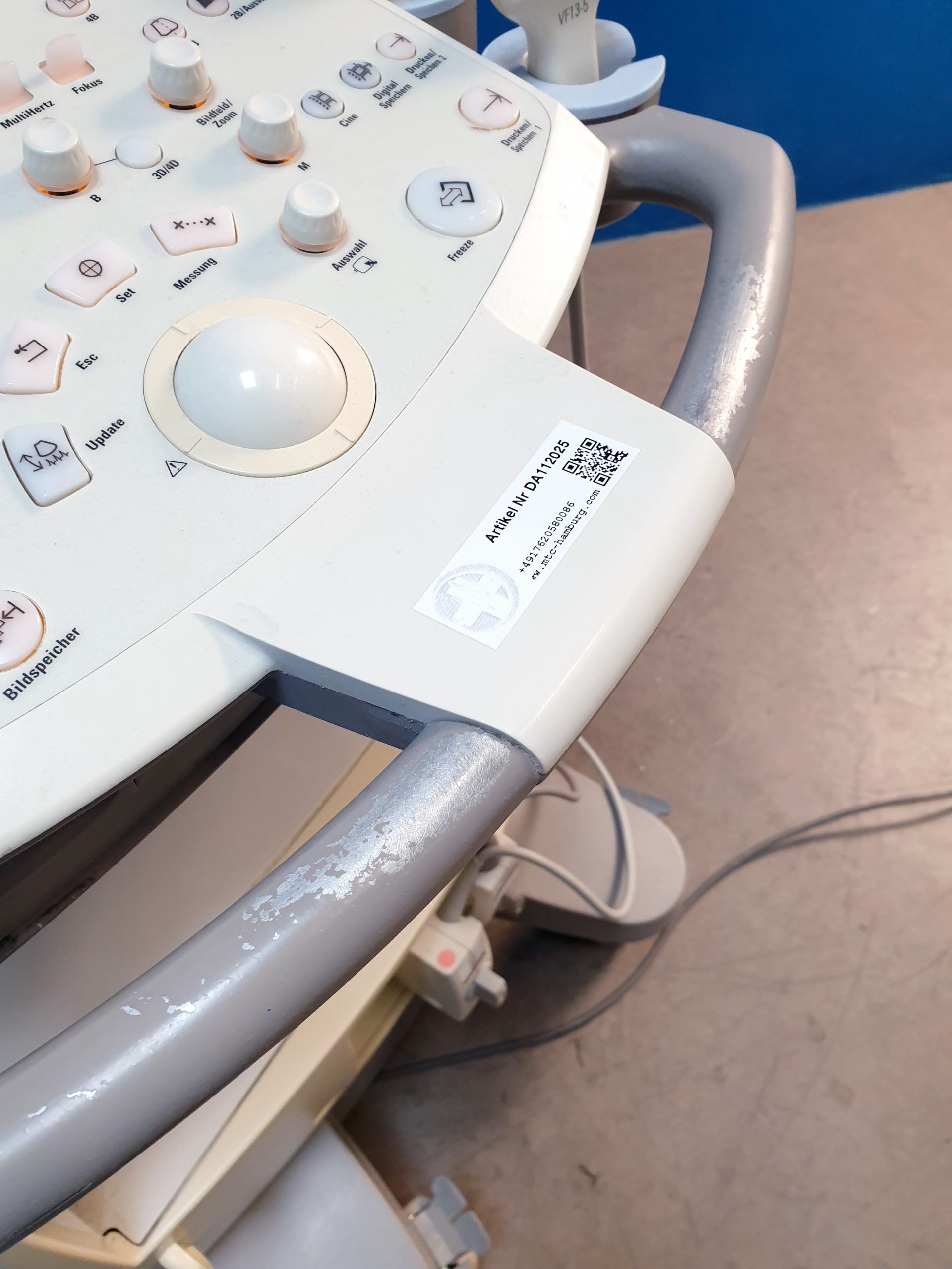 Siemens SONOLINE G60S Ultraschallgerät mit Sonden VF13-5 + C6-2 – Bild 17