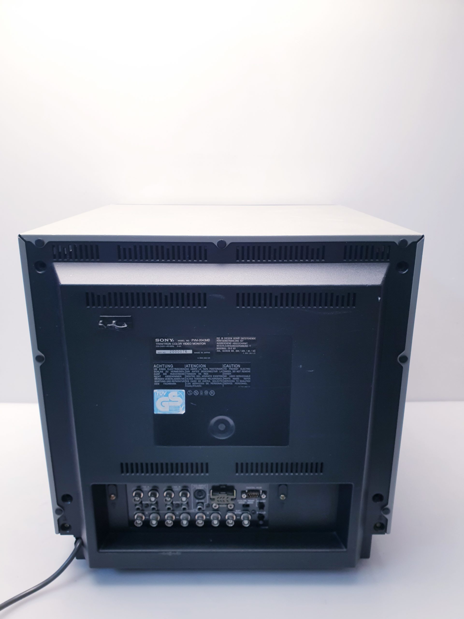 Sony Trinitron PVM-2043MD 20-Zoll-CRT-Monitor – Bild 12