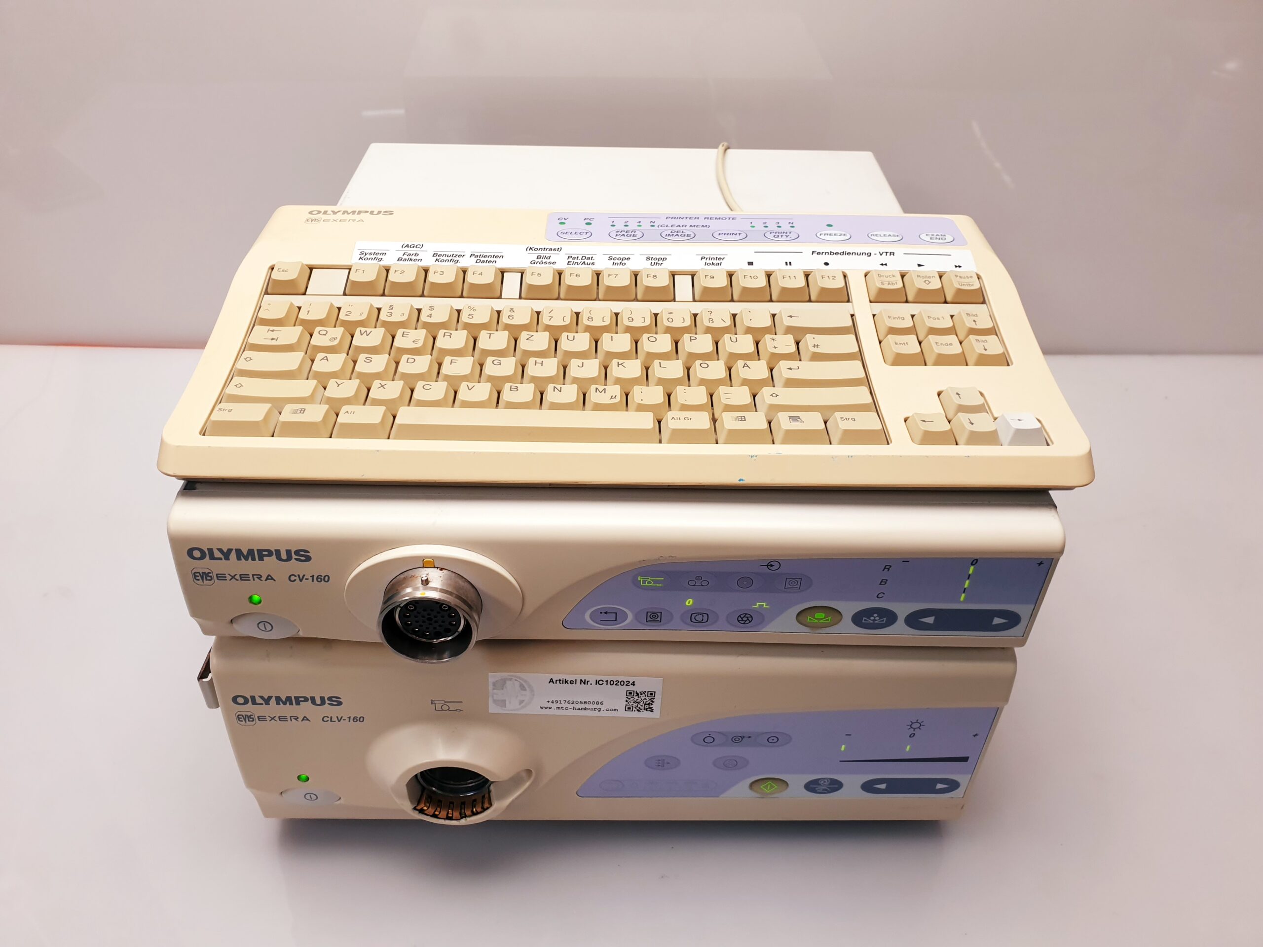 Olympus CV-160 + CLV-160 Video Endoscopy System – Bild 4