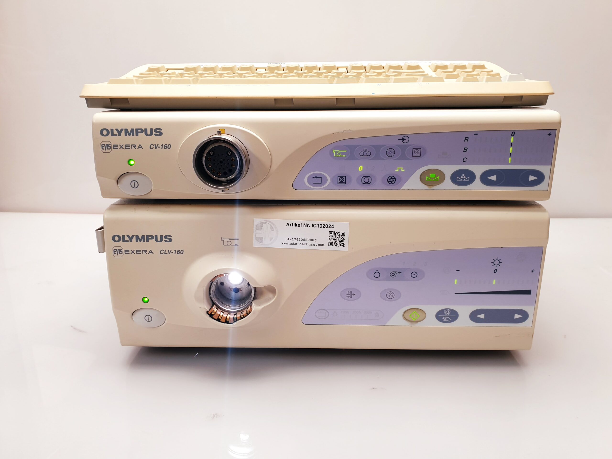 Olympus CV-160 + CLV-160 Video Endoscopy System – Bild 6