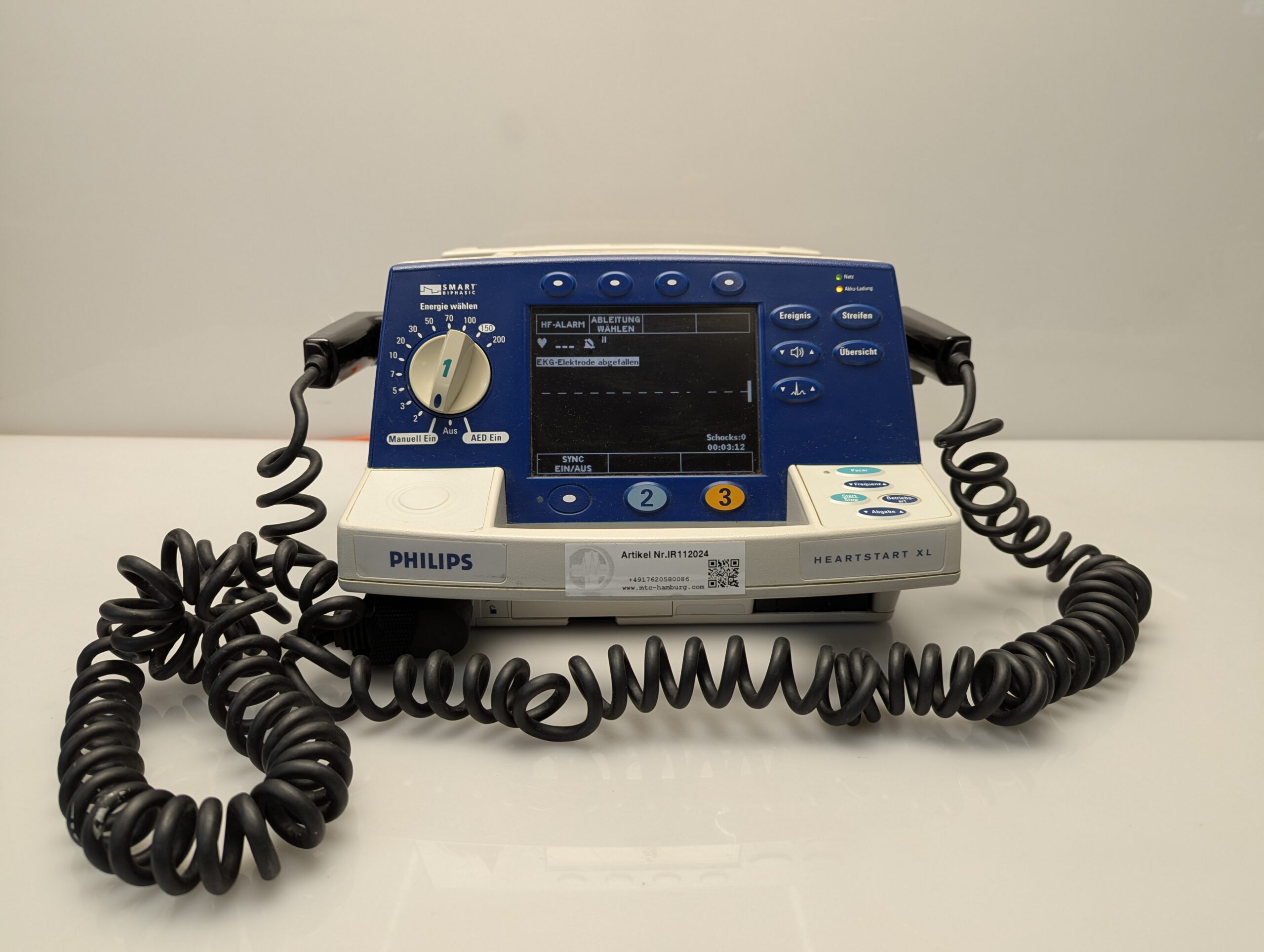 Philips HeartStart XL Defibrillator (M4735A) – Bild 5