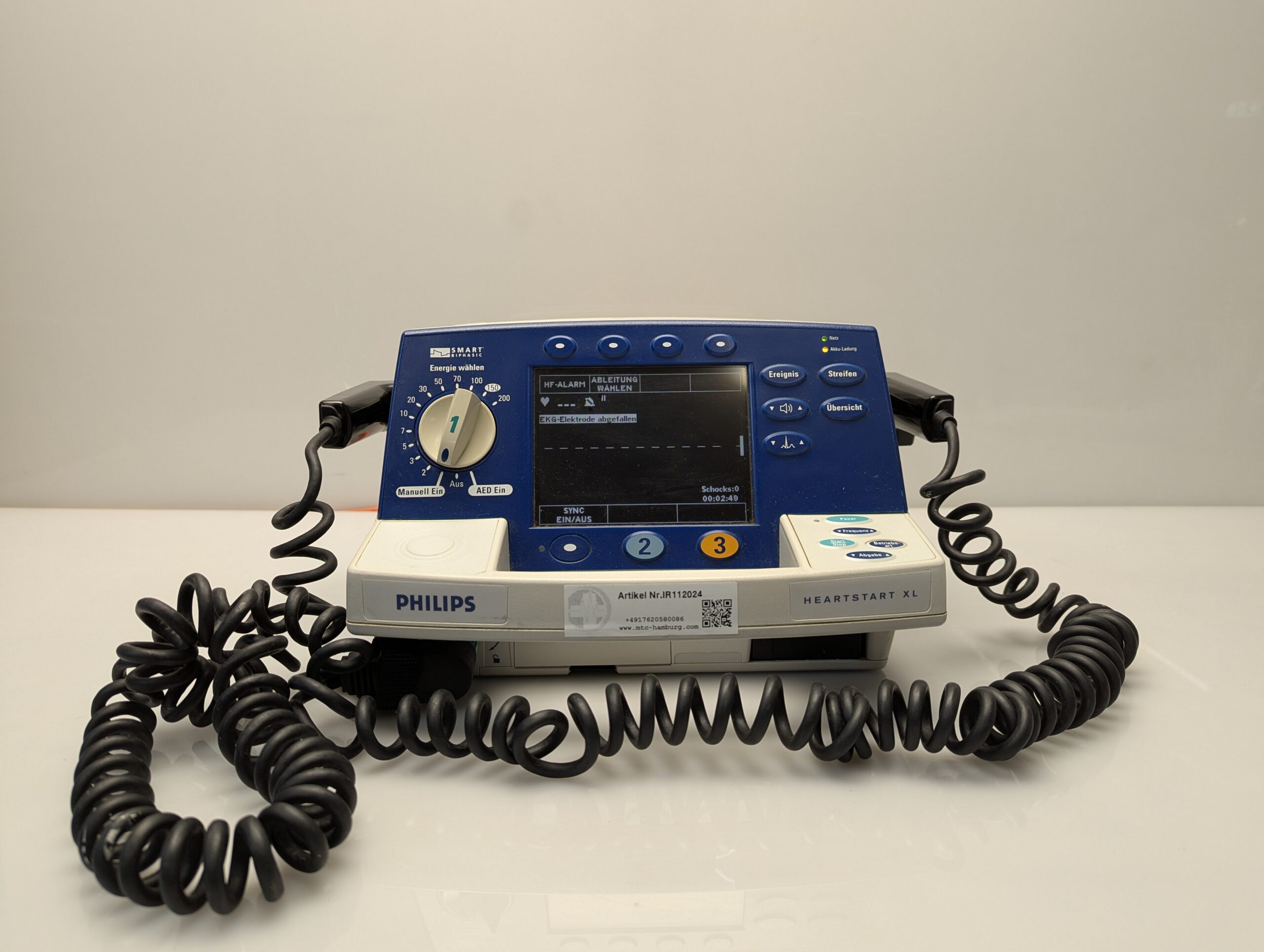 Philips HeartStart XL Defibrillator (M4735A) – Bild 2