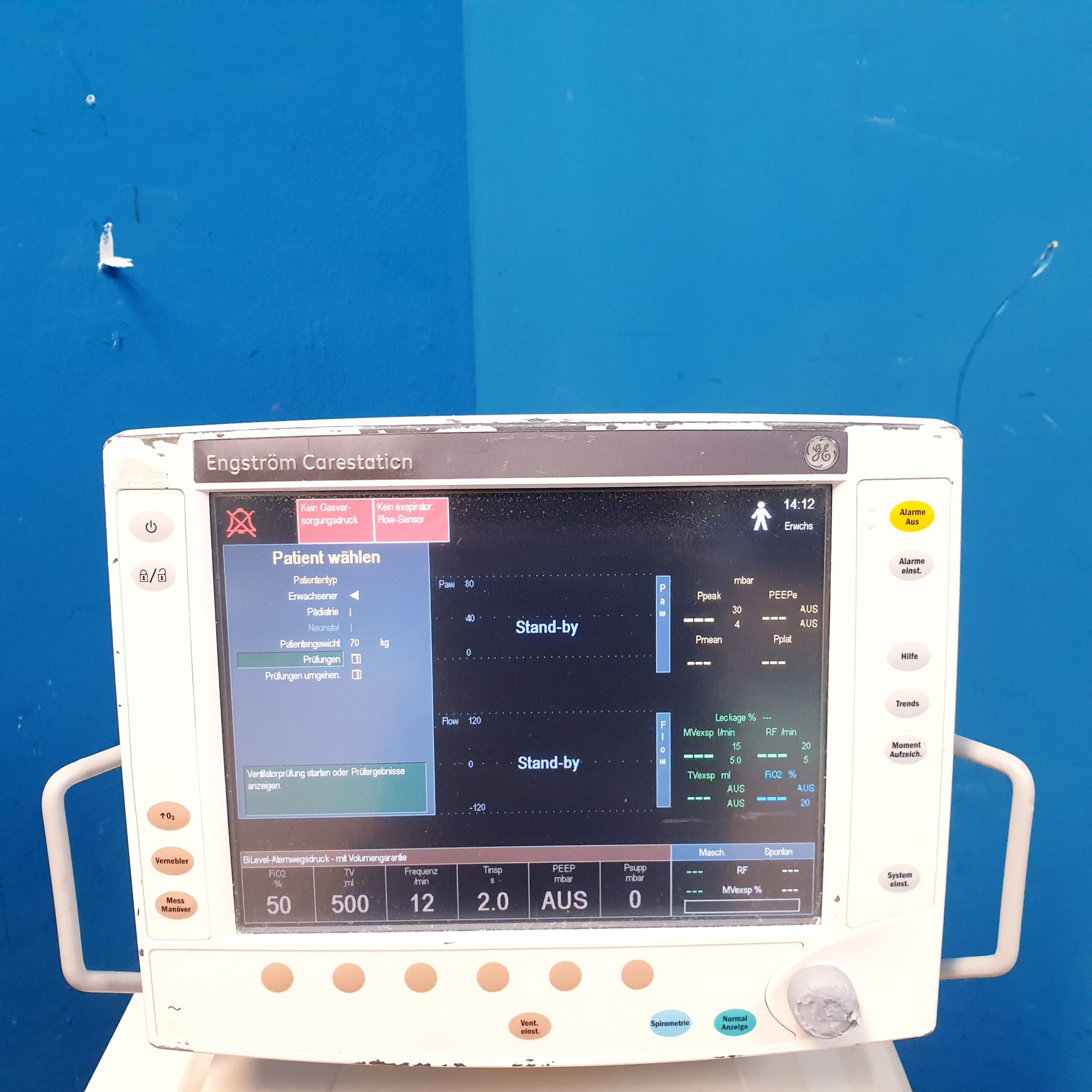 GE Engstrom Carestation Ventilator Beatmungsgerät – Bild 5