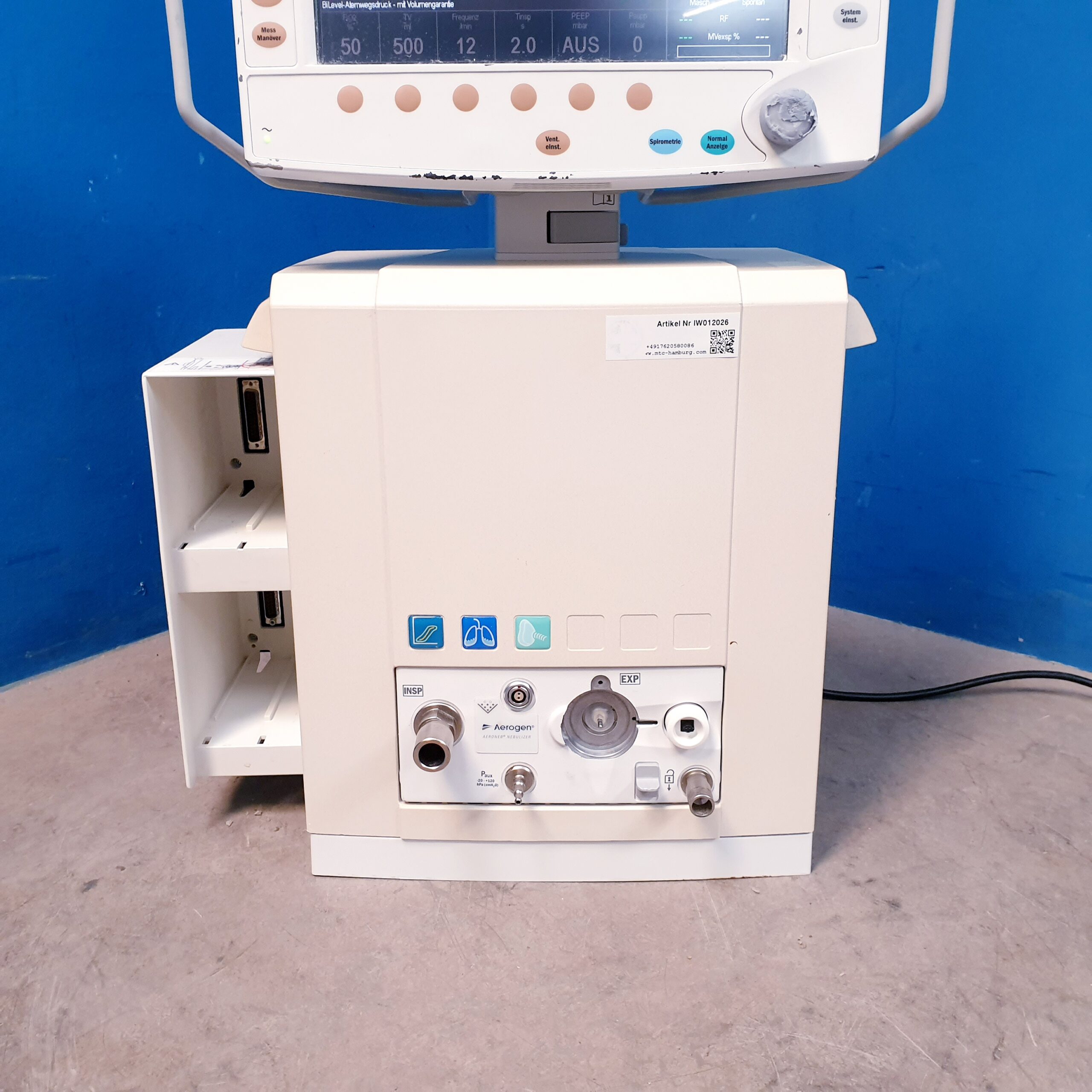 GE Engstrom Carestation Ventilator Beatmungsgerät – Bild 6