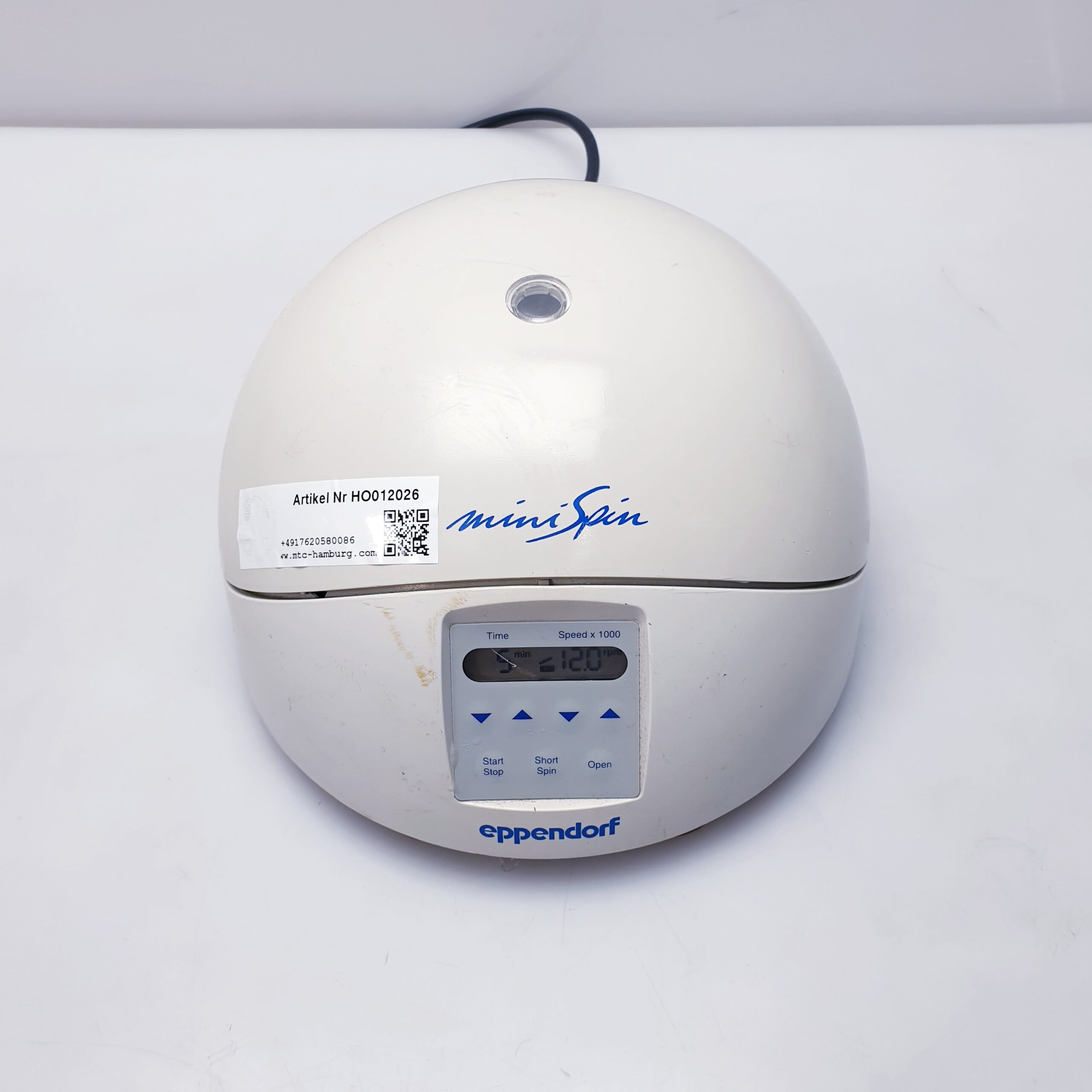 Eppendorf MiniSpin Zentrifuge – Bild 2