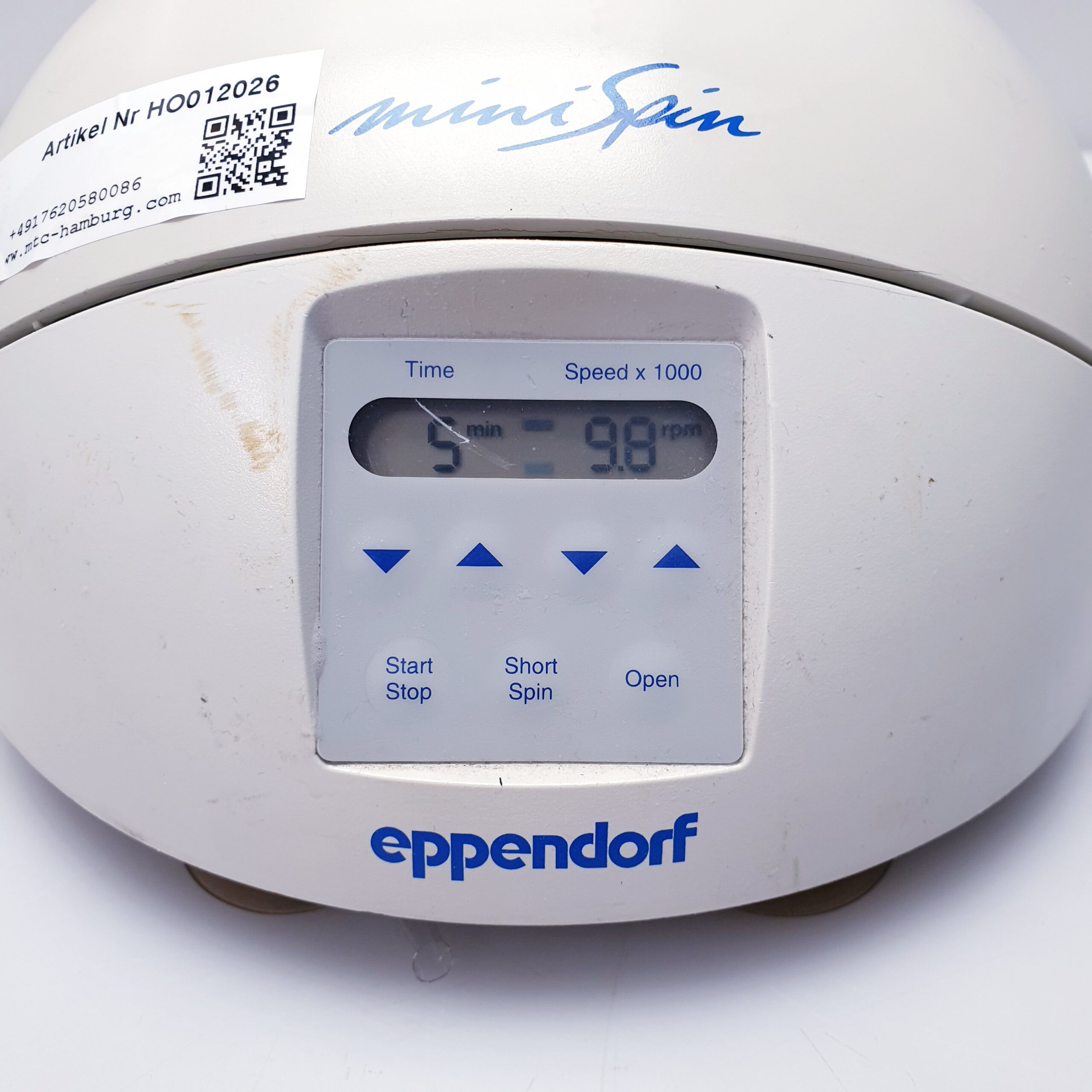 Eppendorf MiniSpin Zentrifuge – Bild 6